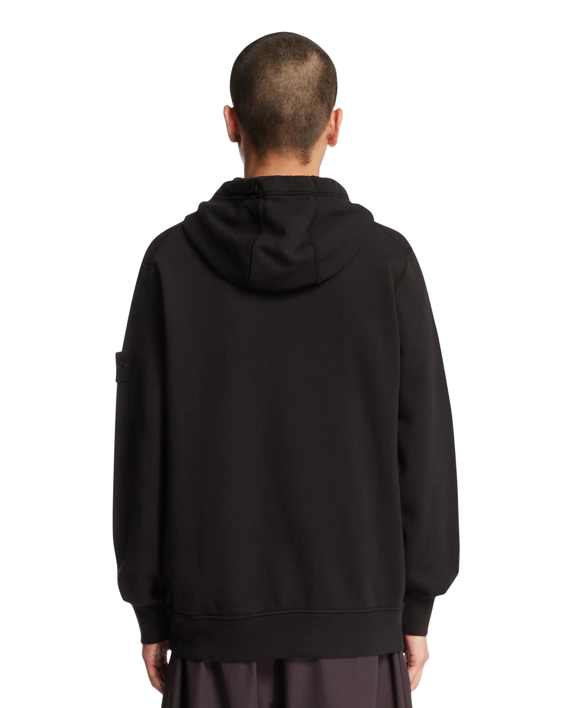 Felpa Con Zip Nera - Image 5