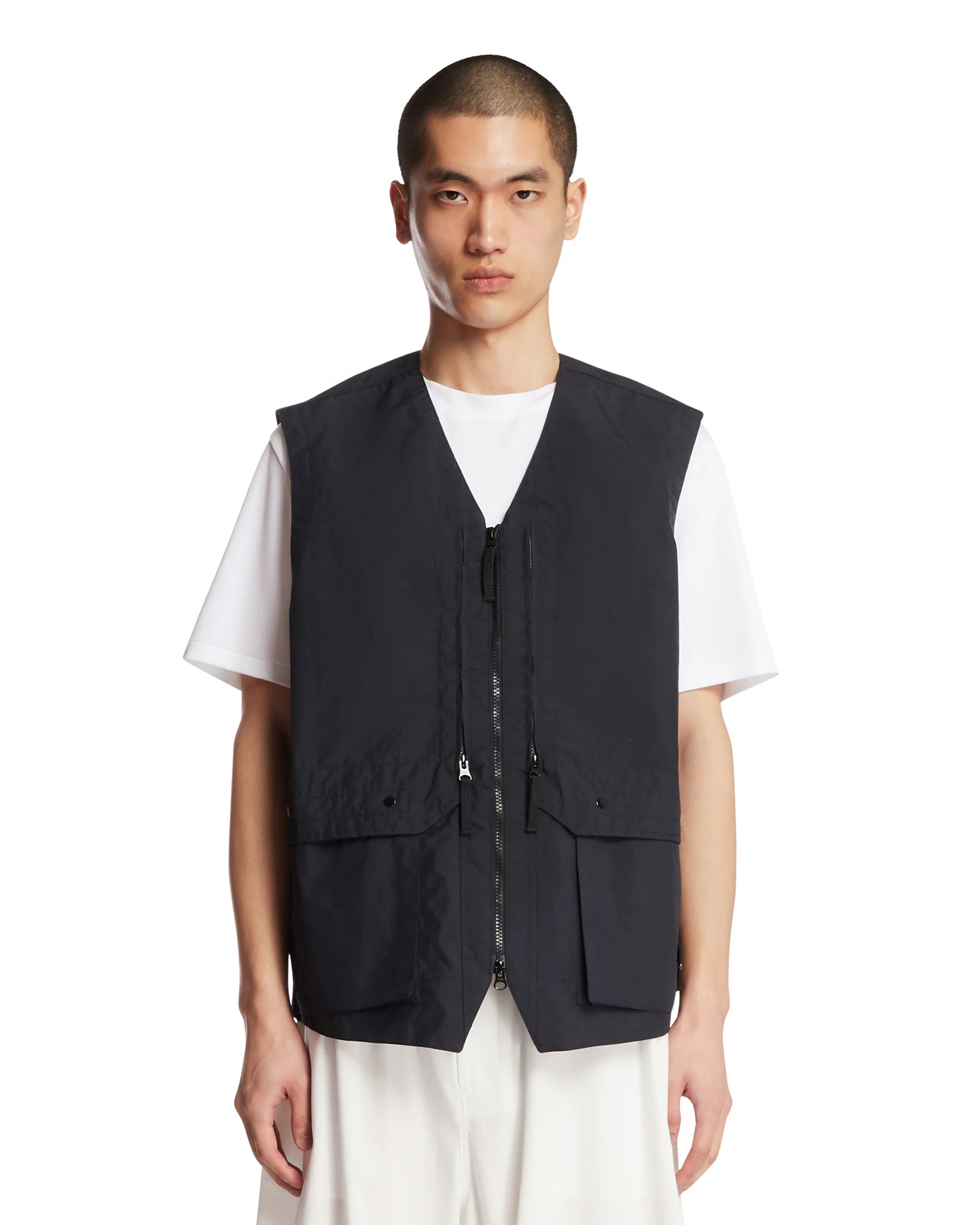 Gilet Multitasche Blu