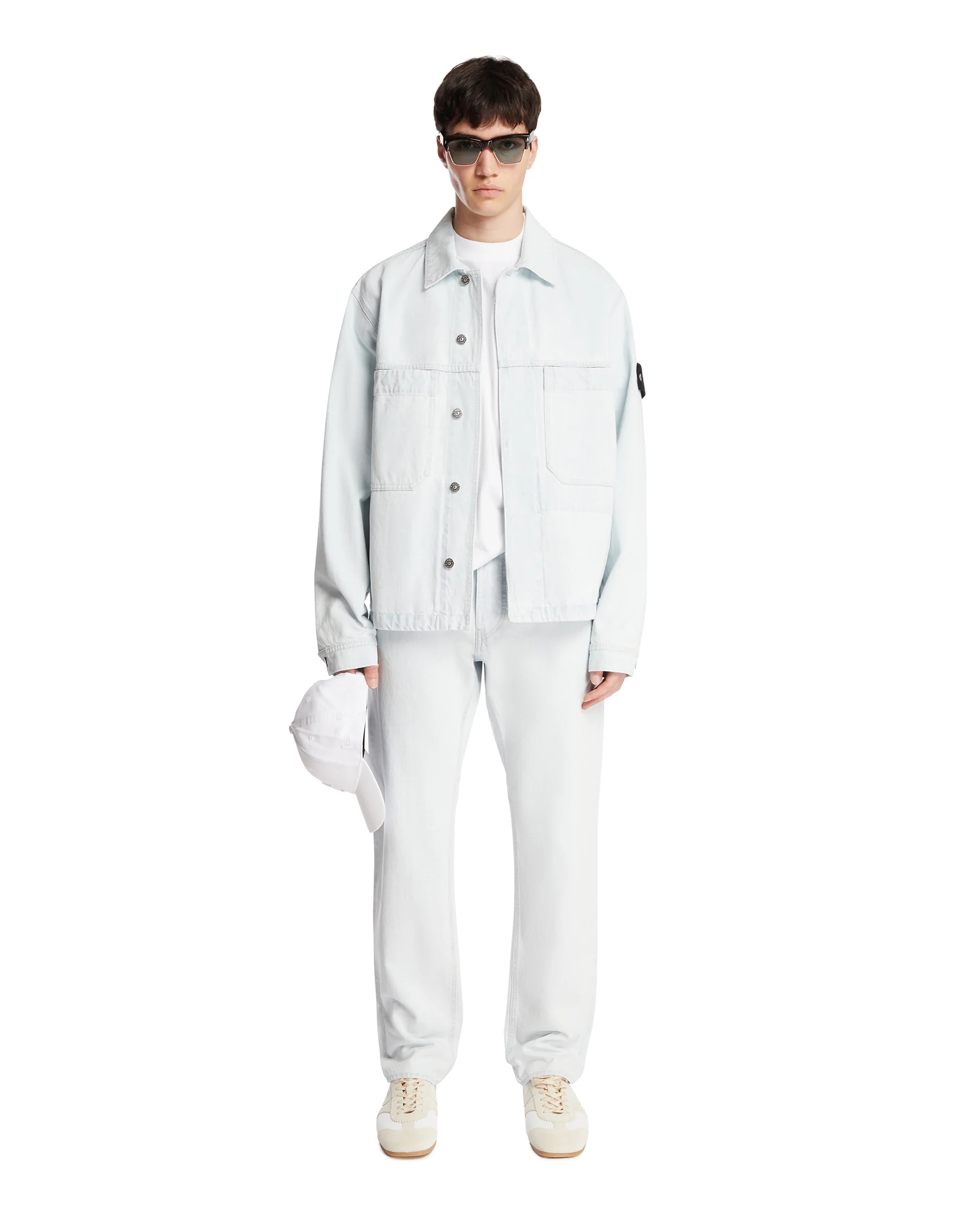 Giacca In Denim Celeste - Image 3