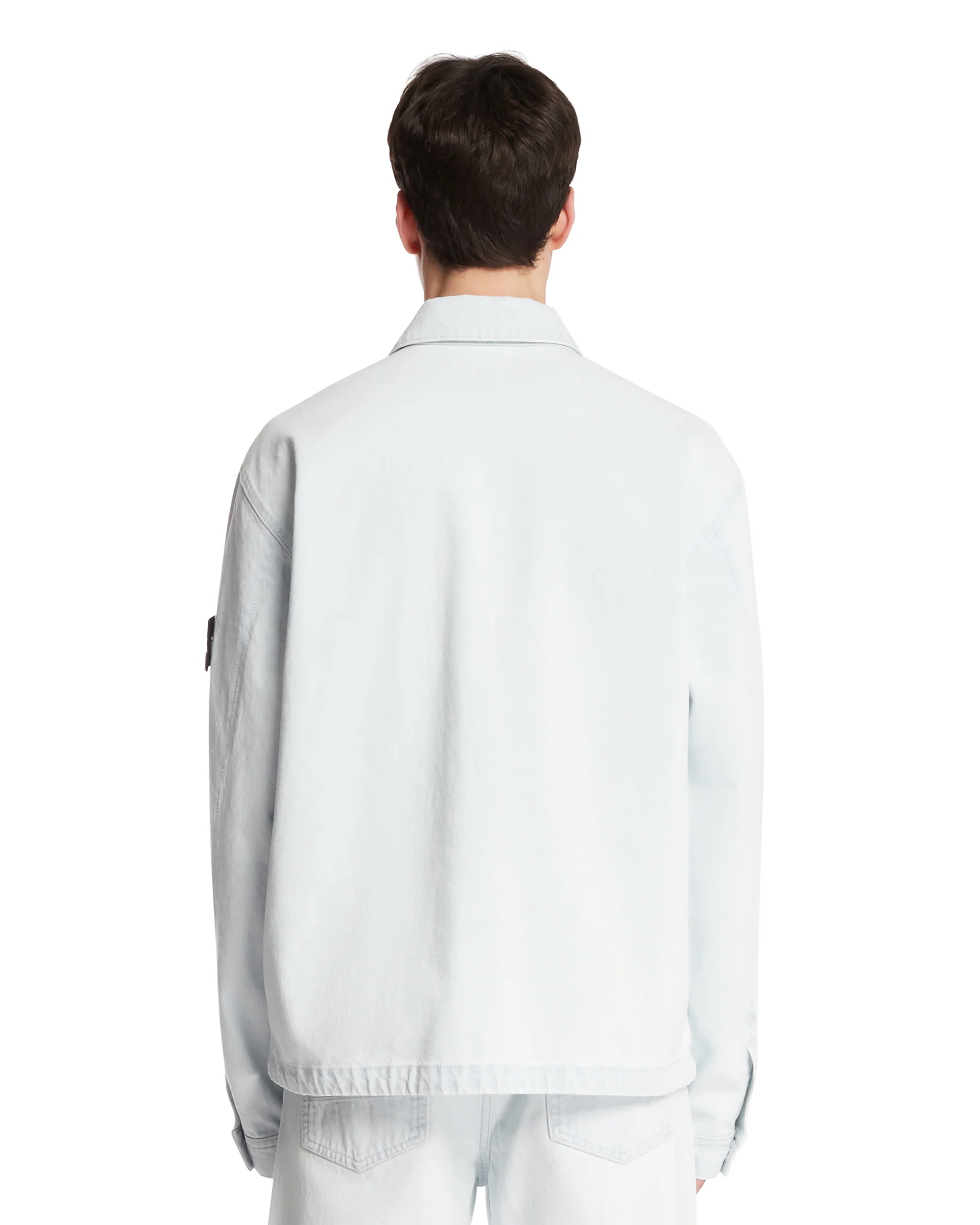 Giacca In Denim Celeste - Image 5