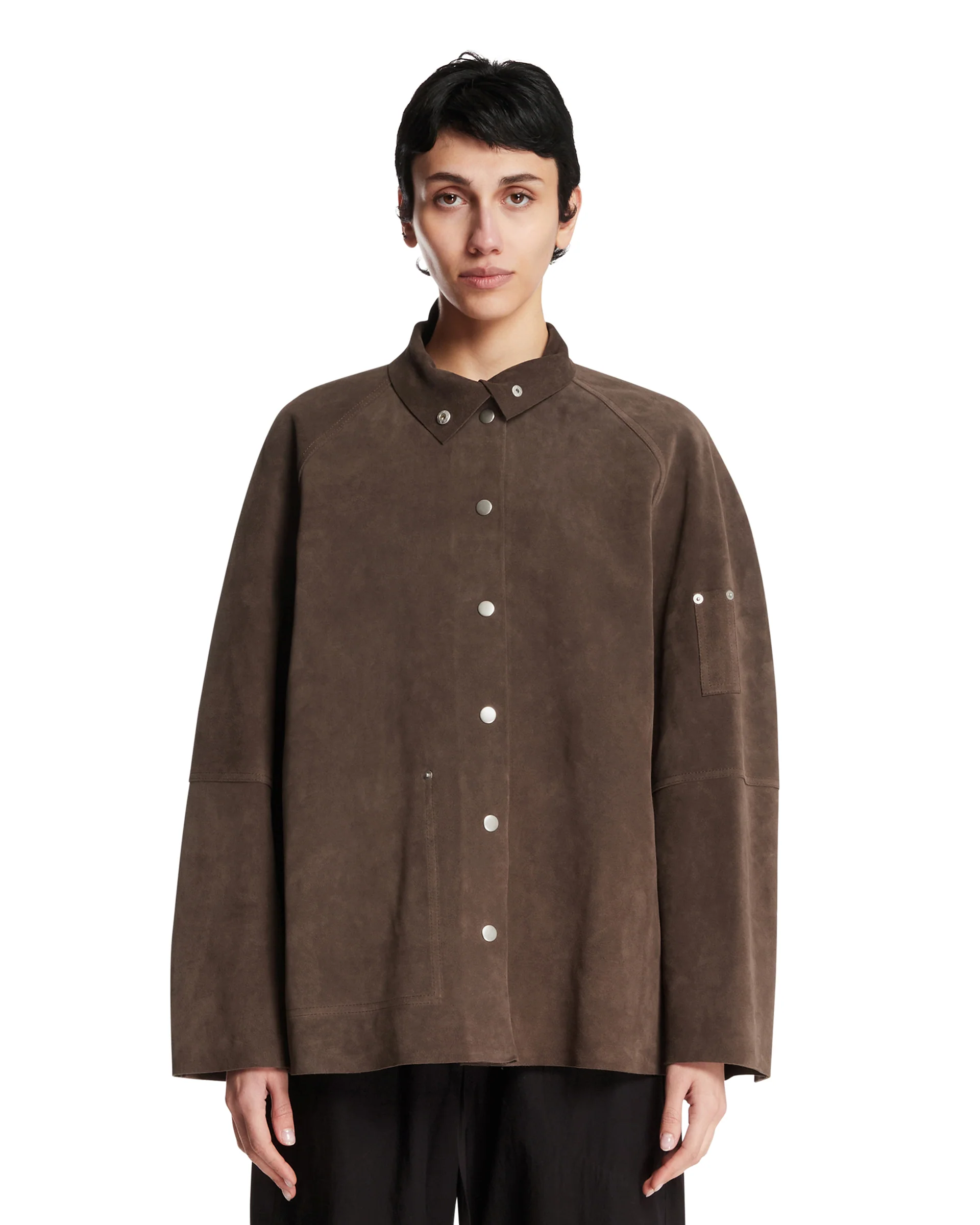 Giacca Scamosciata Dash Marrone