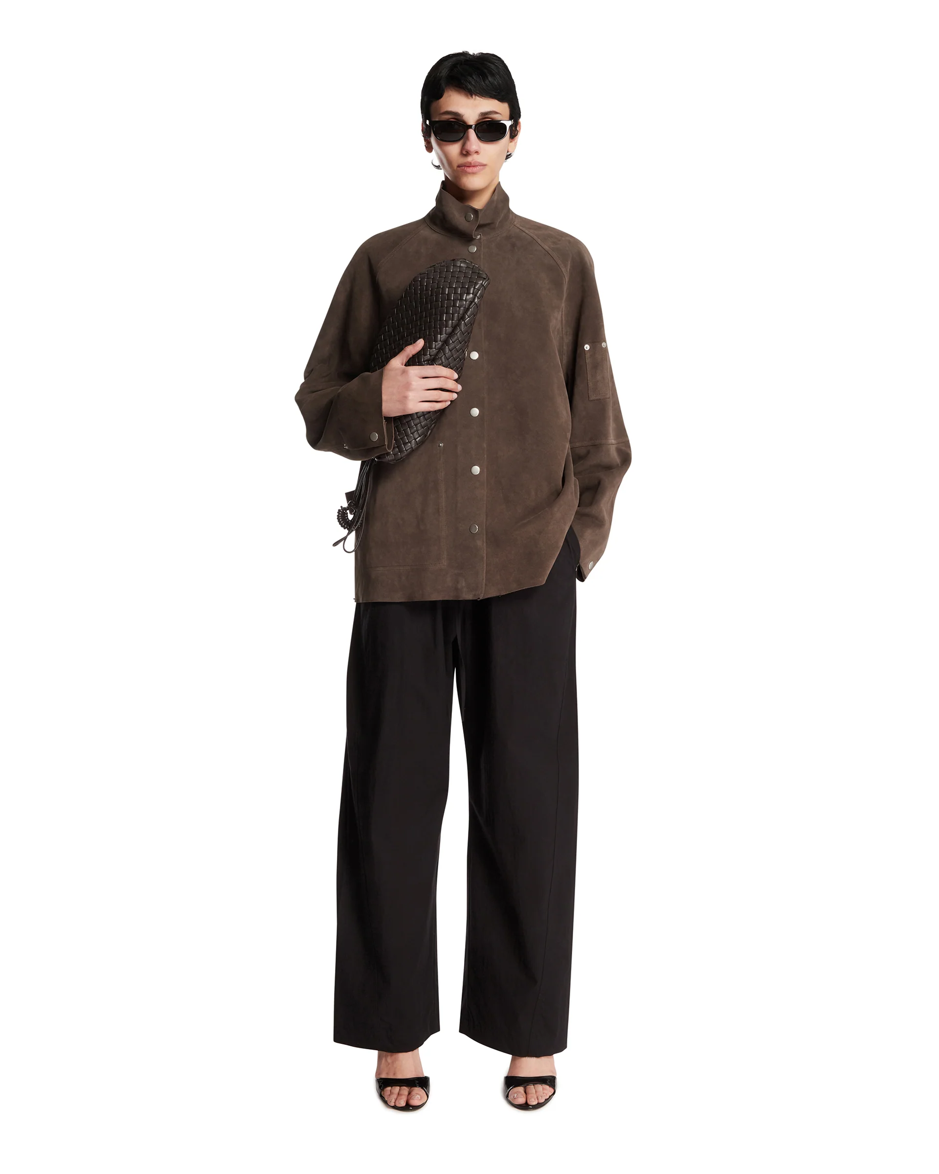 Giacca Scamosciata Dash Marrone - Image 3