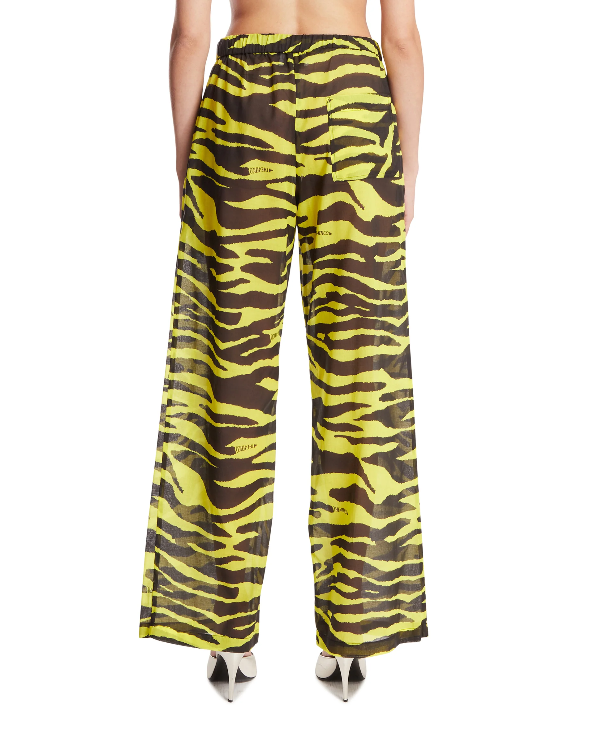 Pantaloni Zebrati Neri E Gialli - Image 5