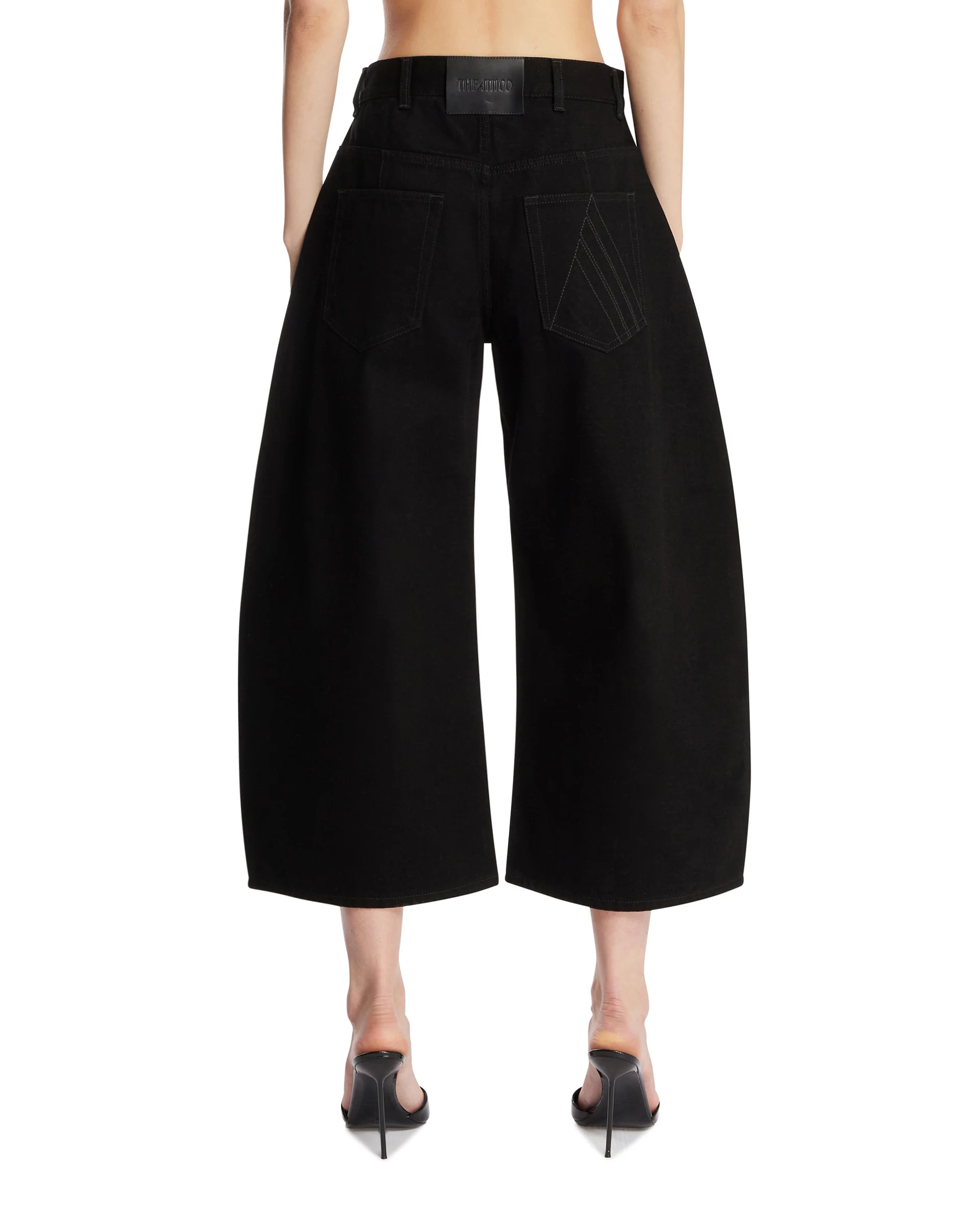 Jeans Balloon Cropped Neri - Image 5