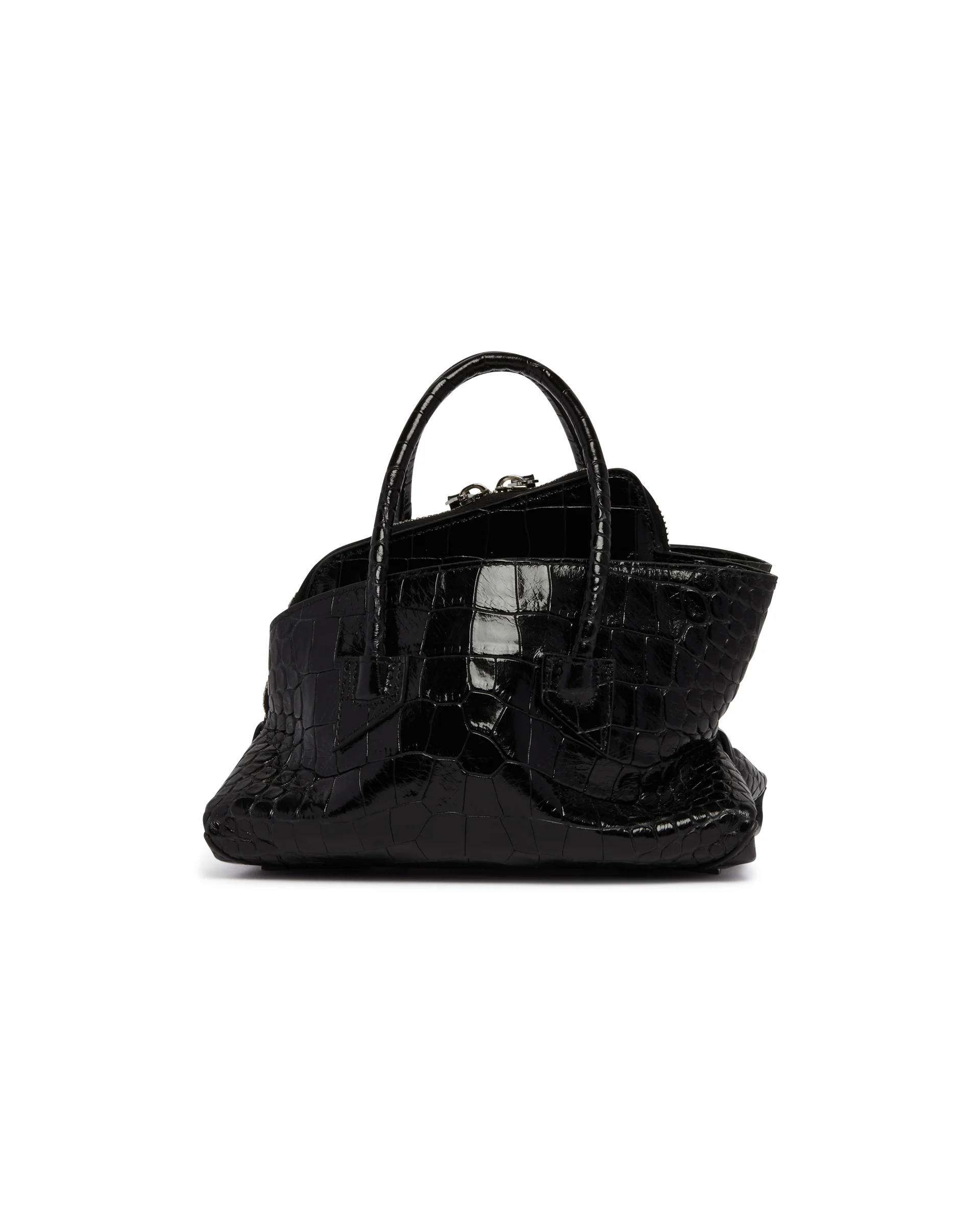 Borsa La Passeggiata Mini In Pelle Nera - Image 6