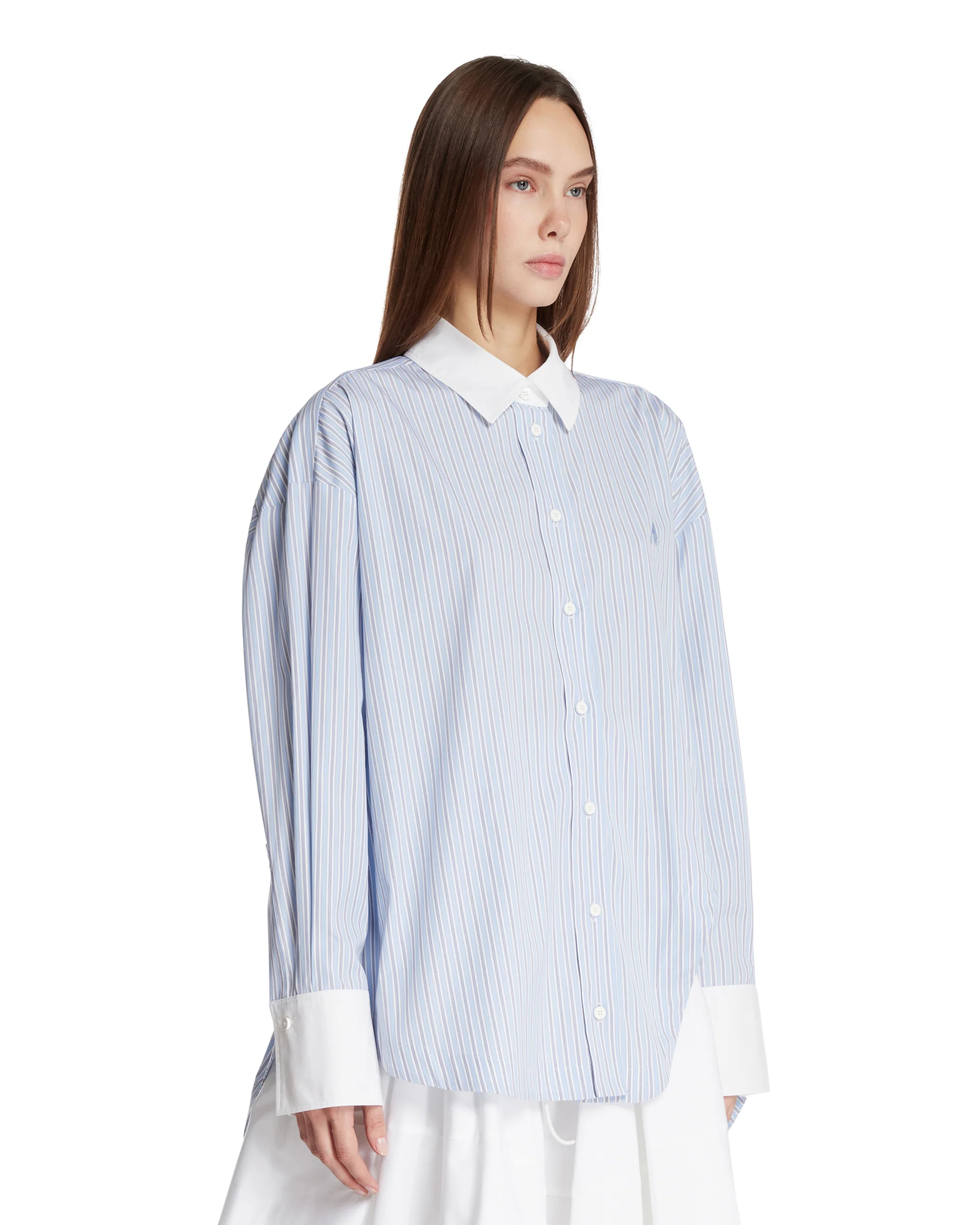 Camicia Diana A Righe Azzurra - Image 2
