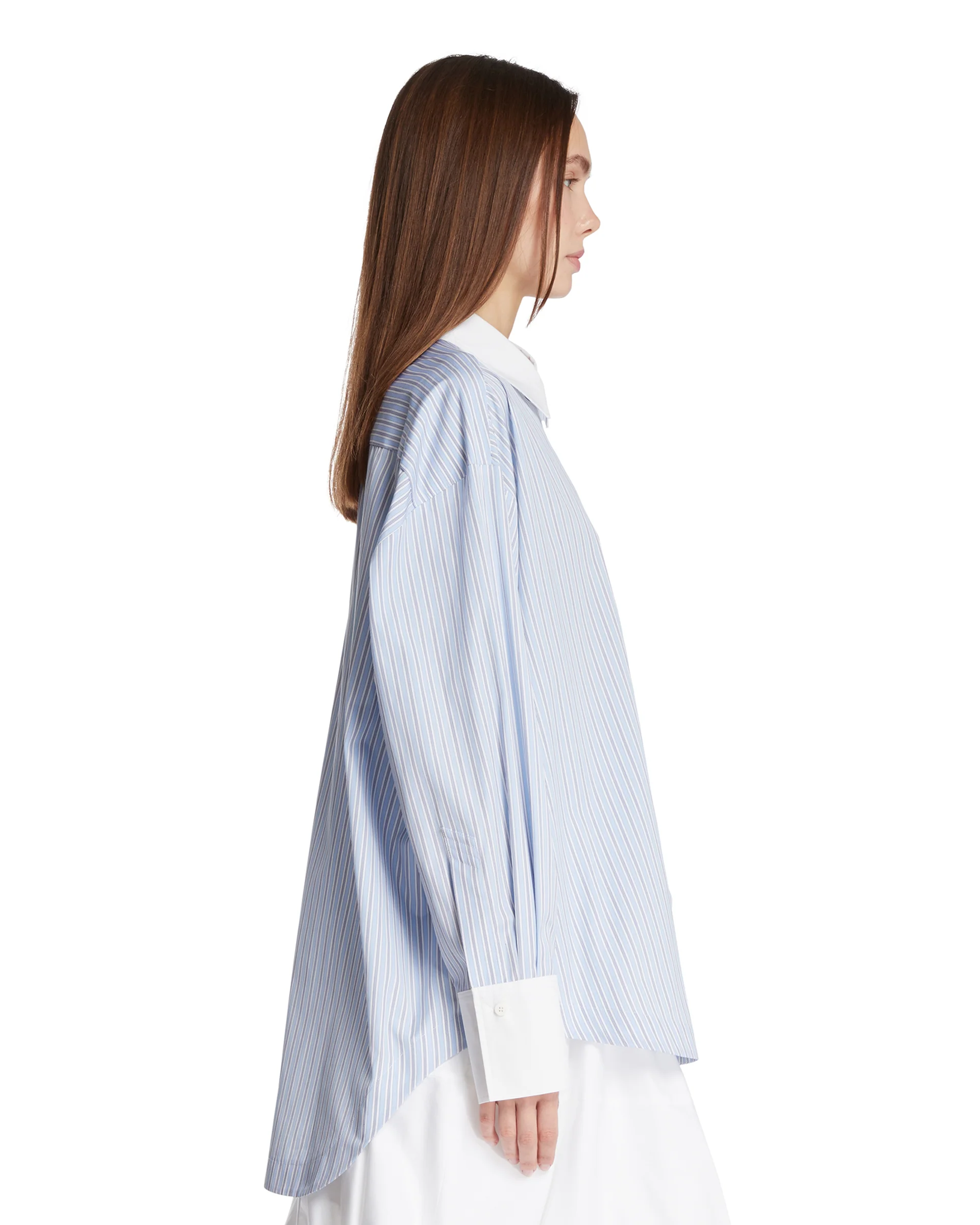 Camicia Diana A Righe Azzurra - Image 4