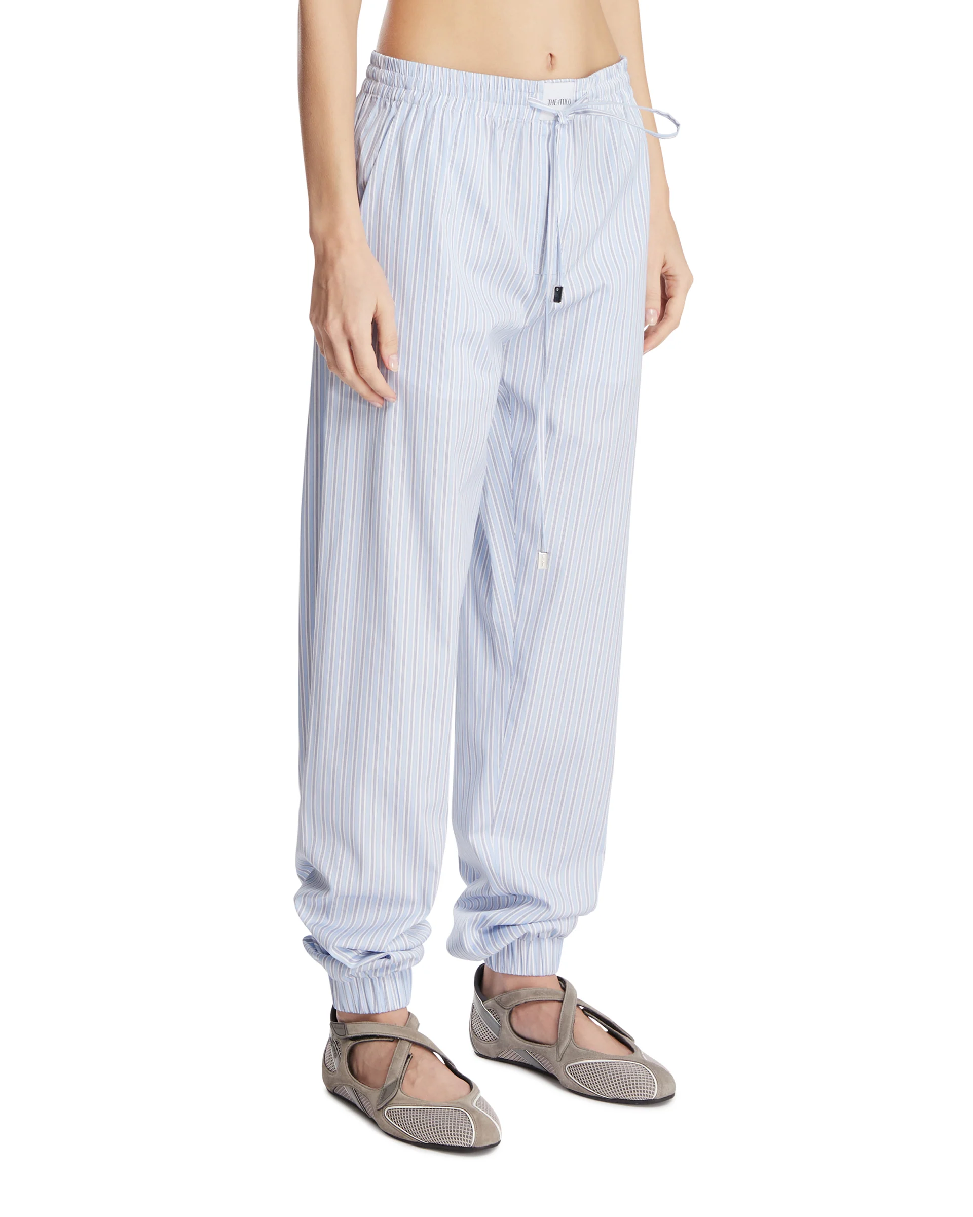 Pantaloni In Stile Underwear Azzurri - Image 2