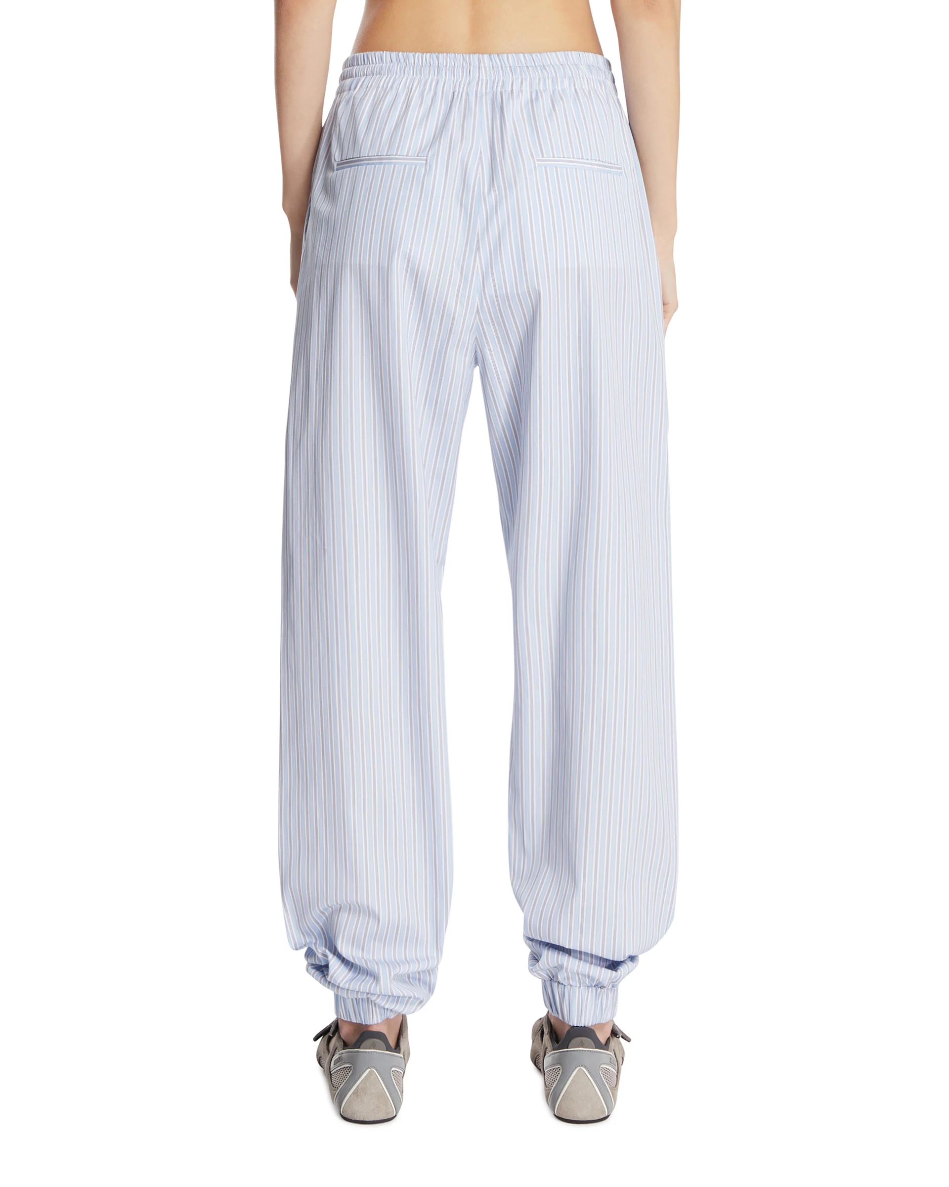 Pantaloni In Stile Underwear Azzurri - Image 5