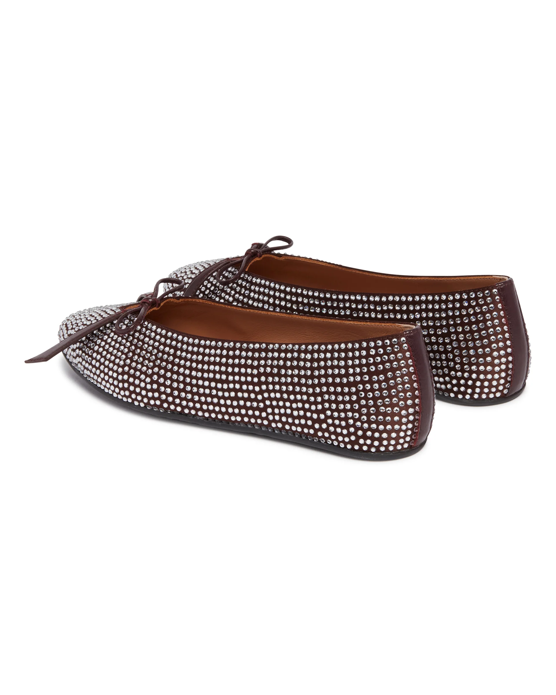 Ballerine Kali Con Strass Marroni - Image 5