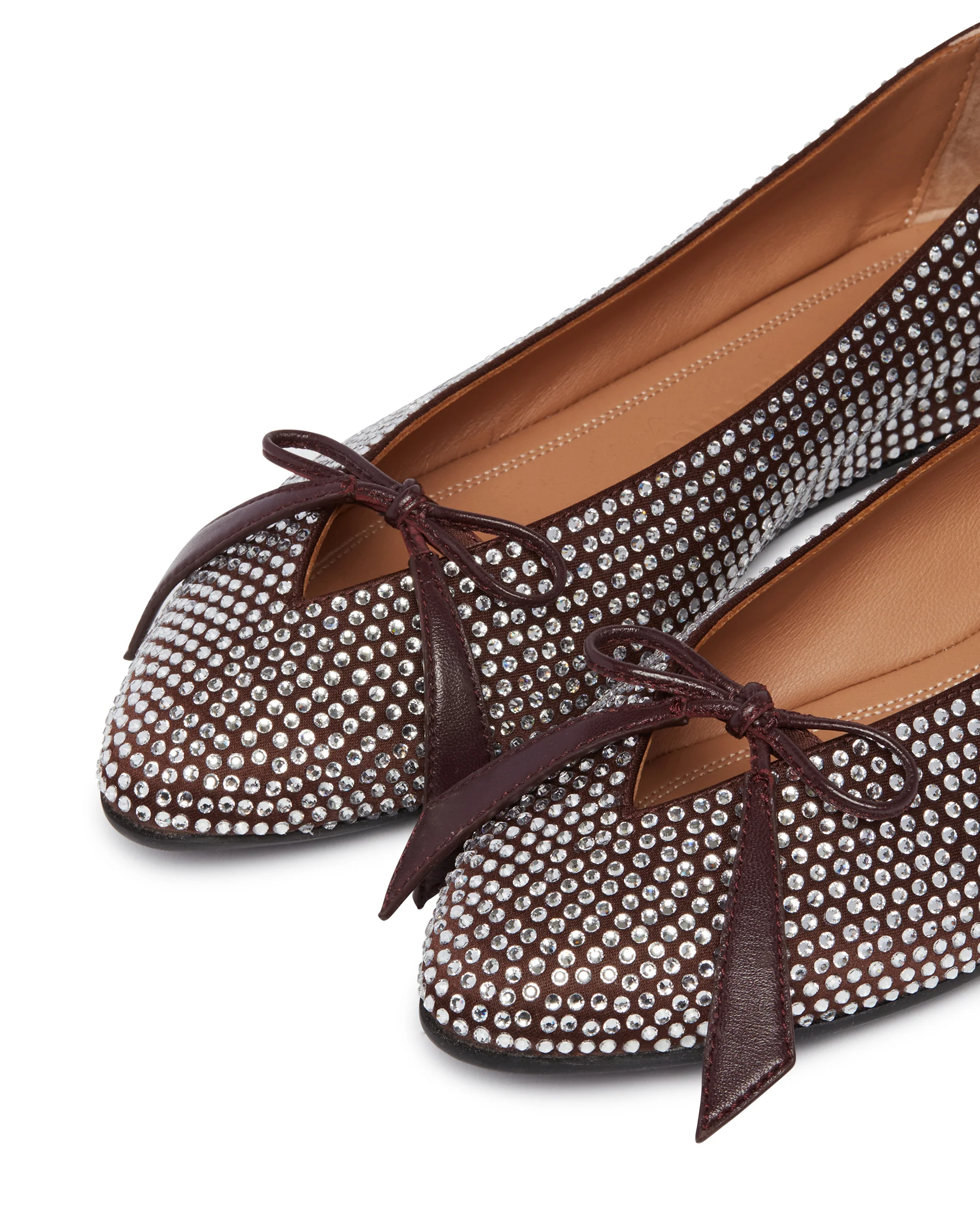Ballerine Kali Con Strass Marroni - Image 6