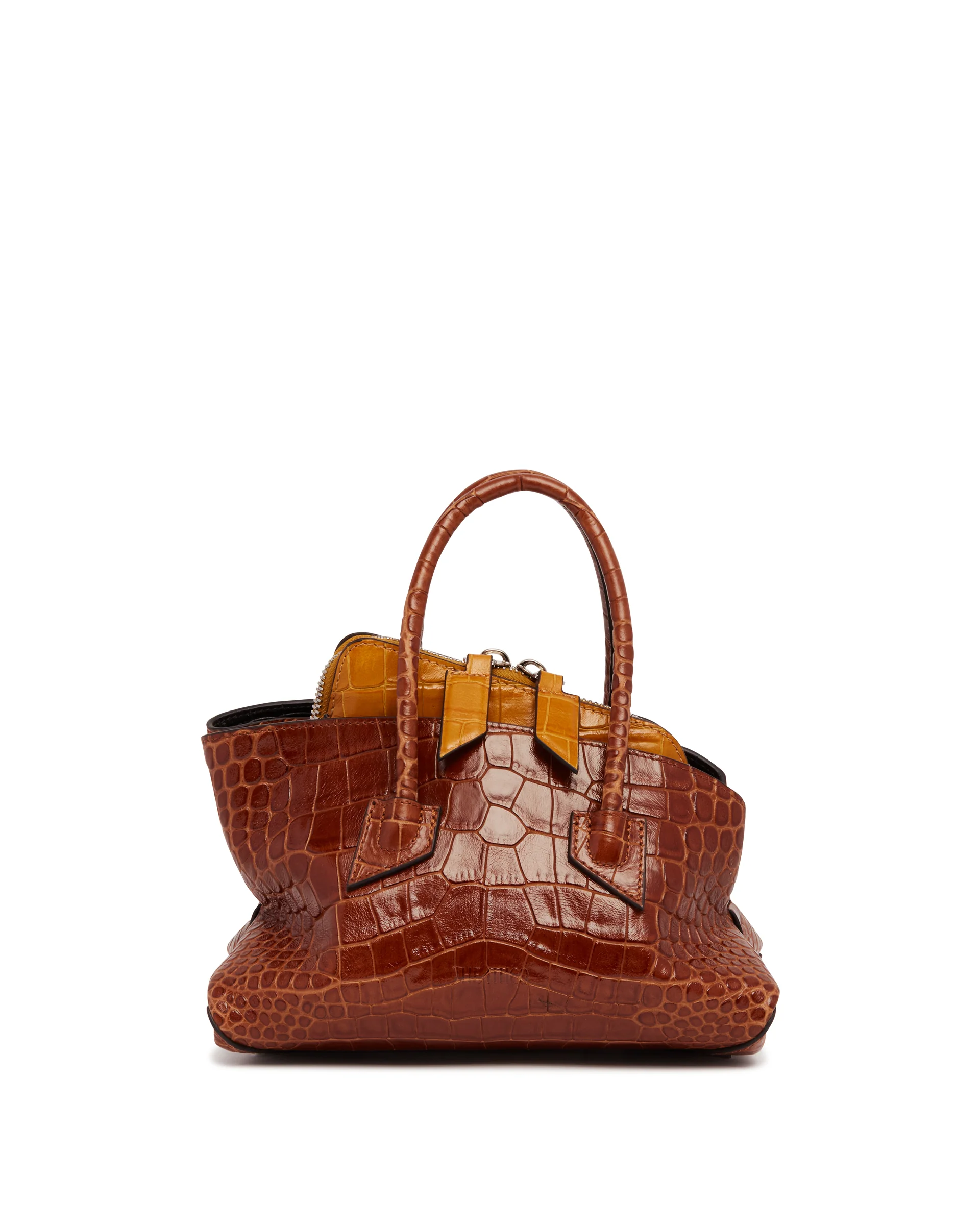 Borsa La Passeggiata Mini In Pelle Marrone
