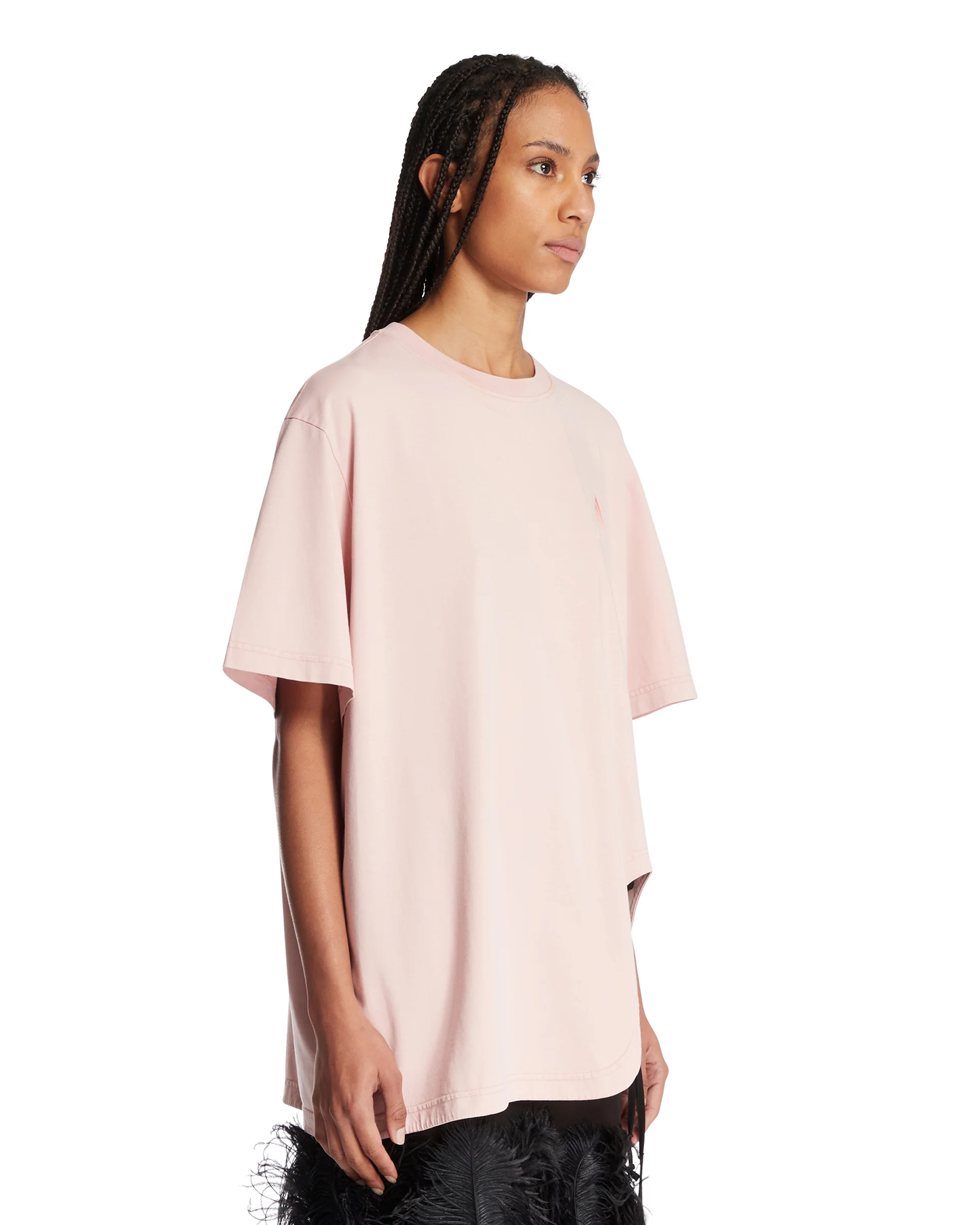 T-Shirt Con Stampa Rosa - Image 2
