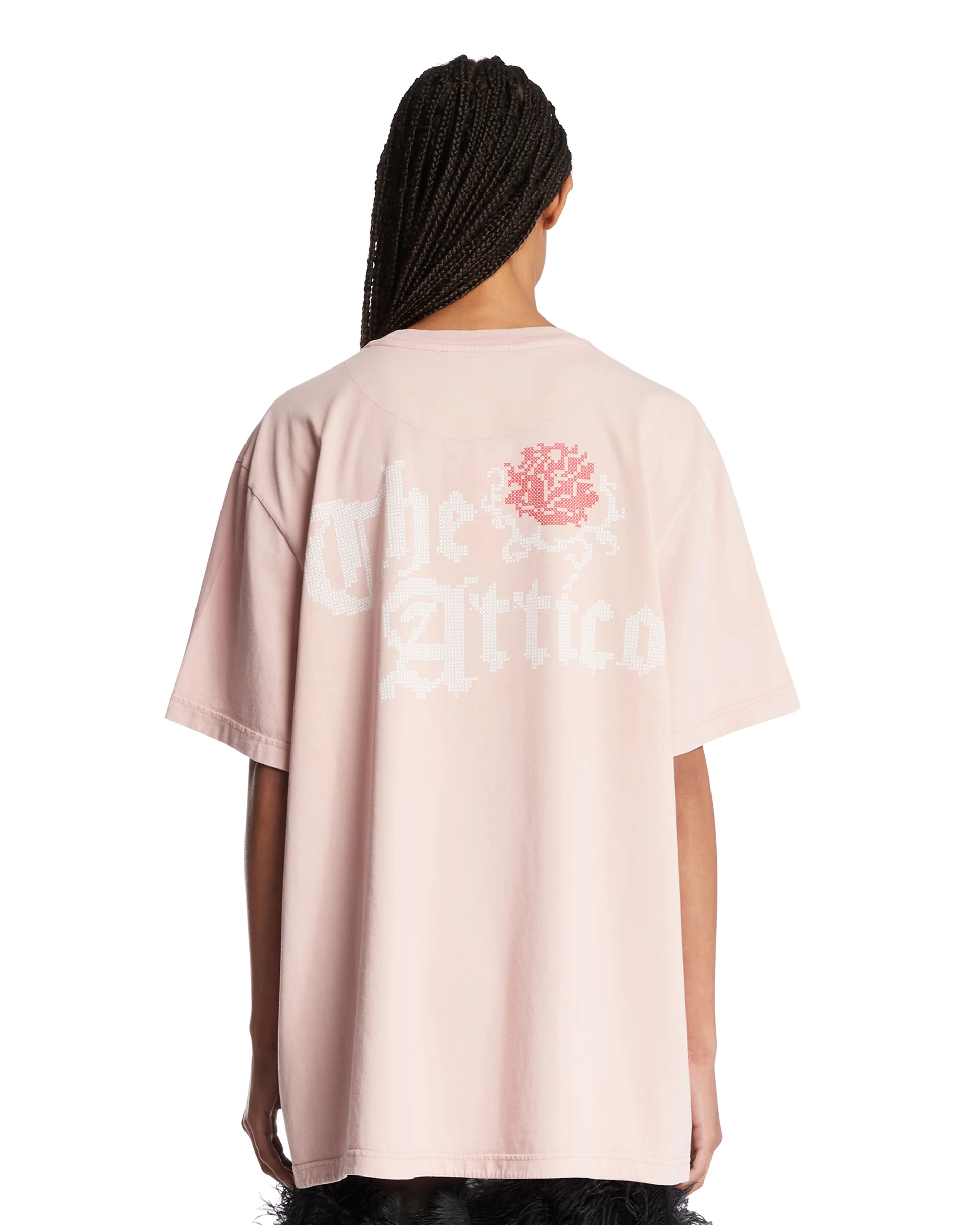 T-Shirt Con Stampa Rosa - Image 5