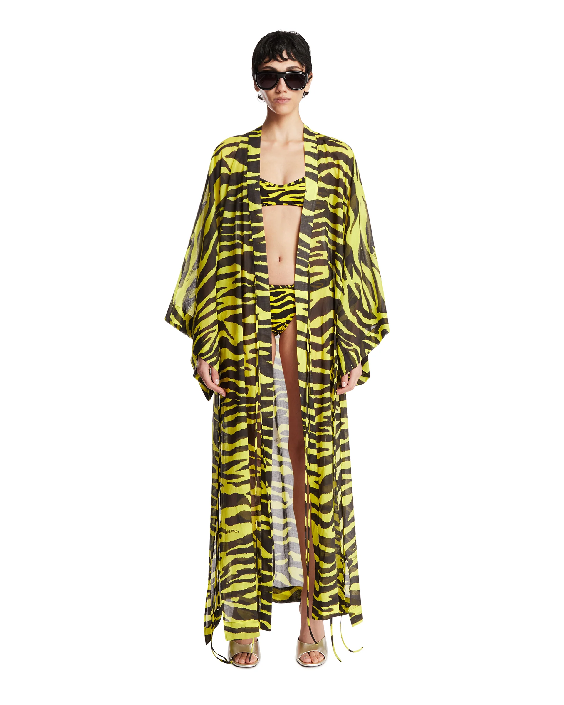Caftano Tigrato Giallo - Image 3