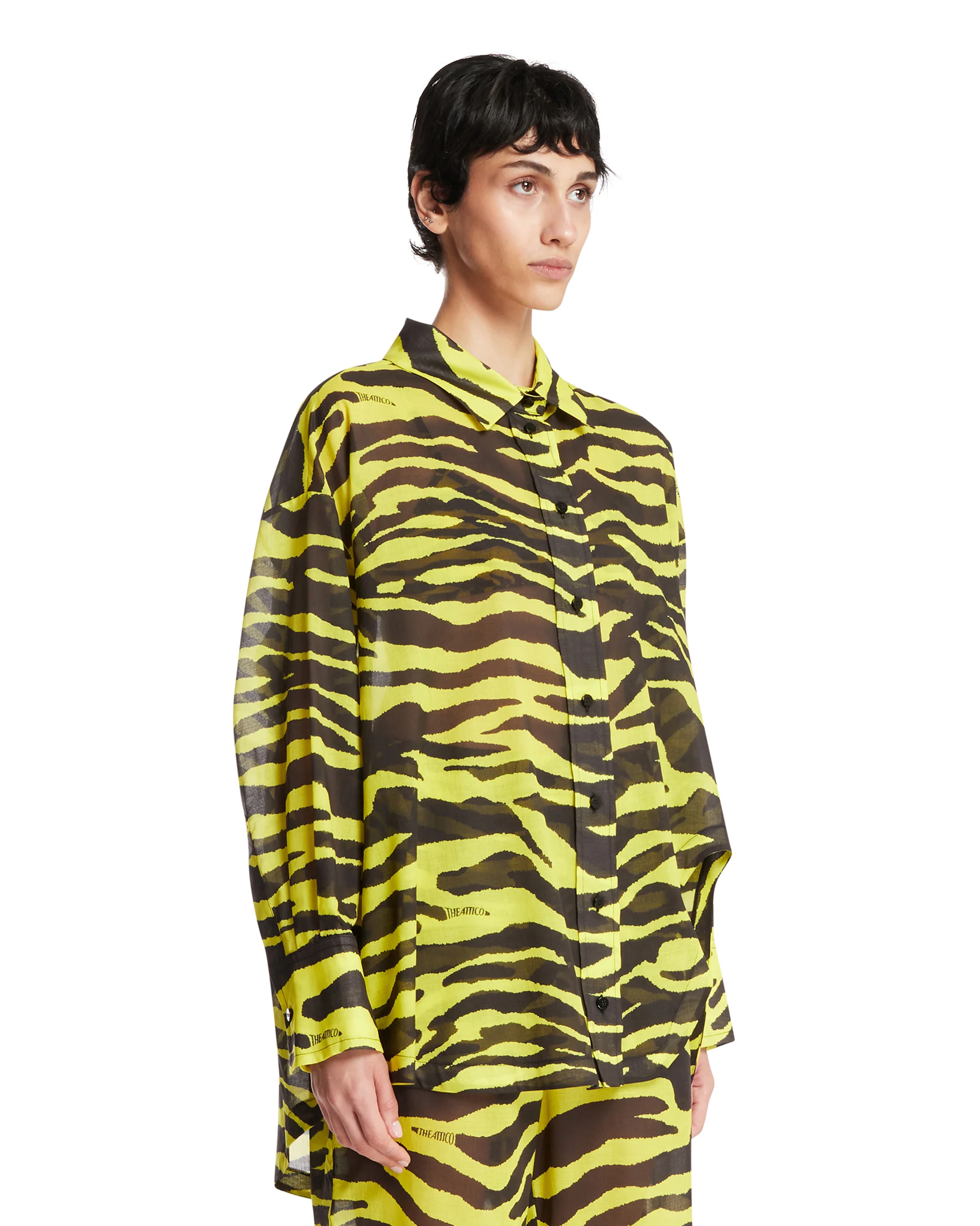 Camicia Zebrata Gialla - Image 2