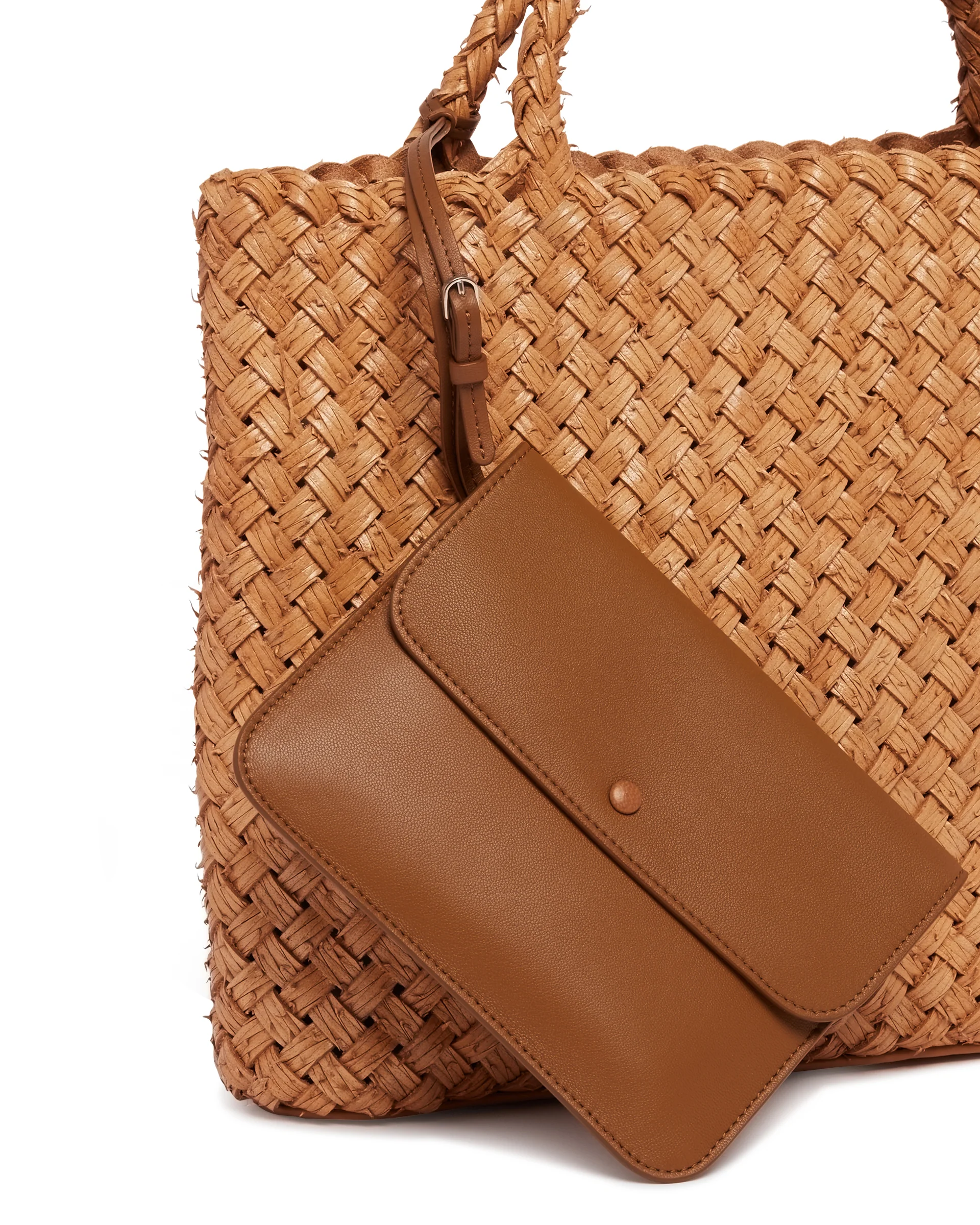 Borsa Amber Intrecciata Beige - Image 4