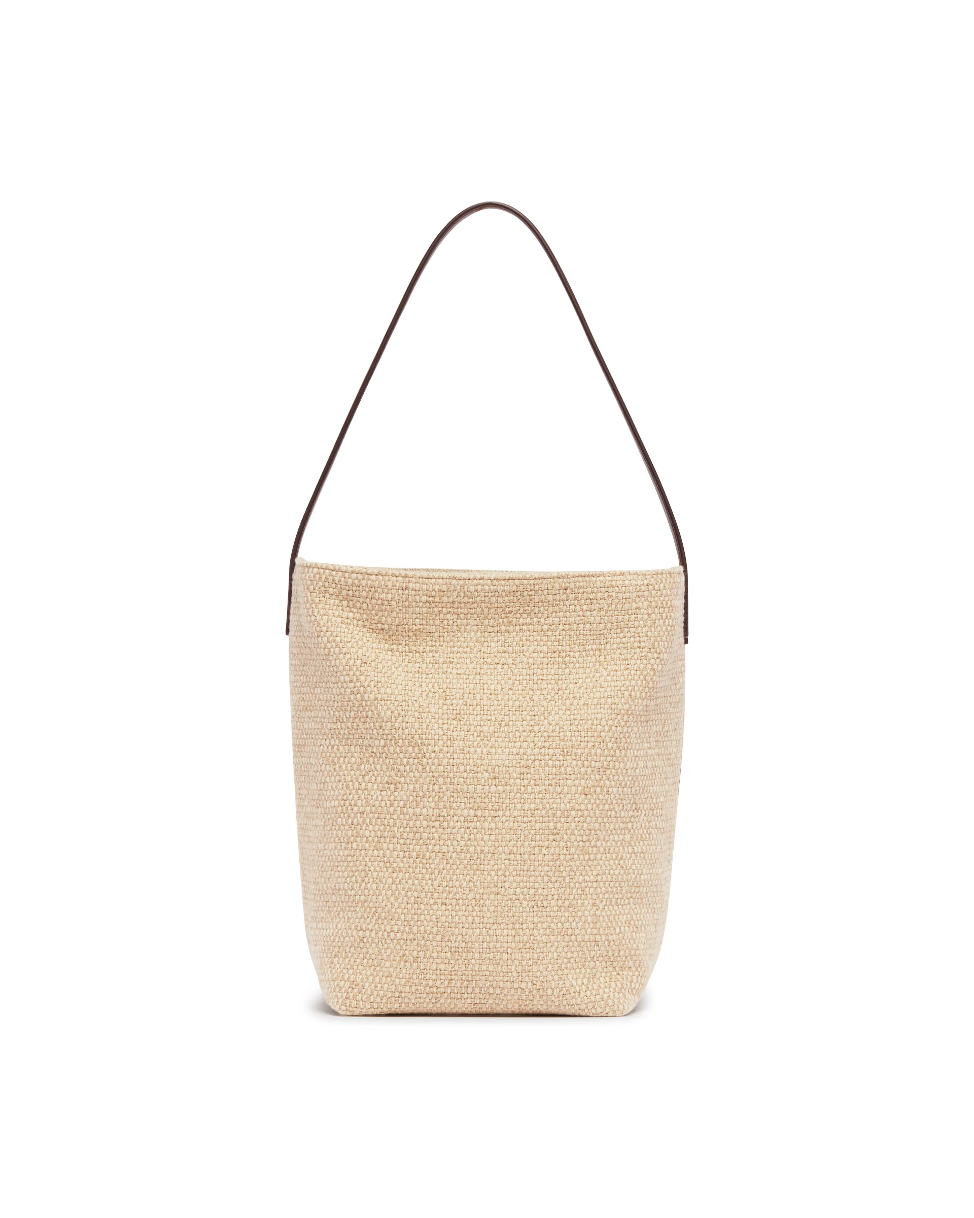 Borsa Media N/S Park Tote Beige e Marrone - Image 2