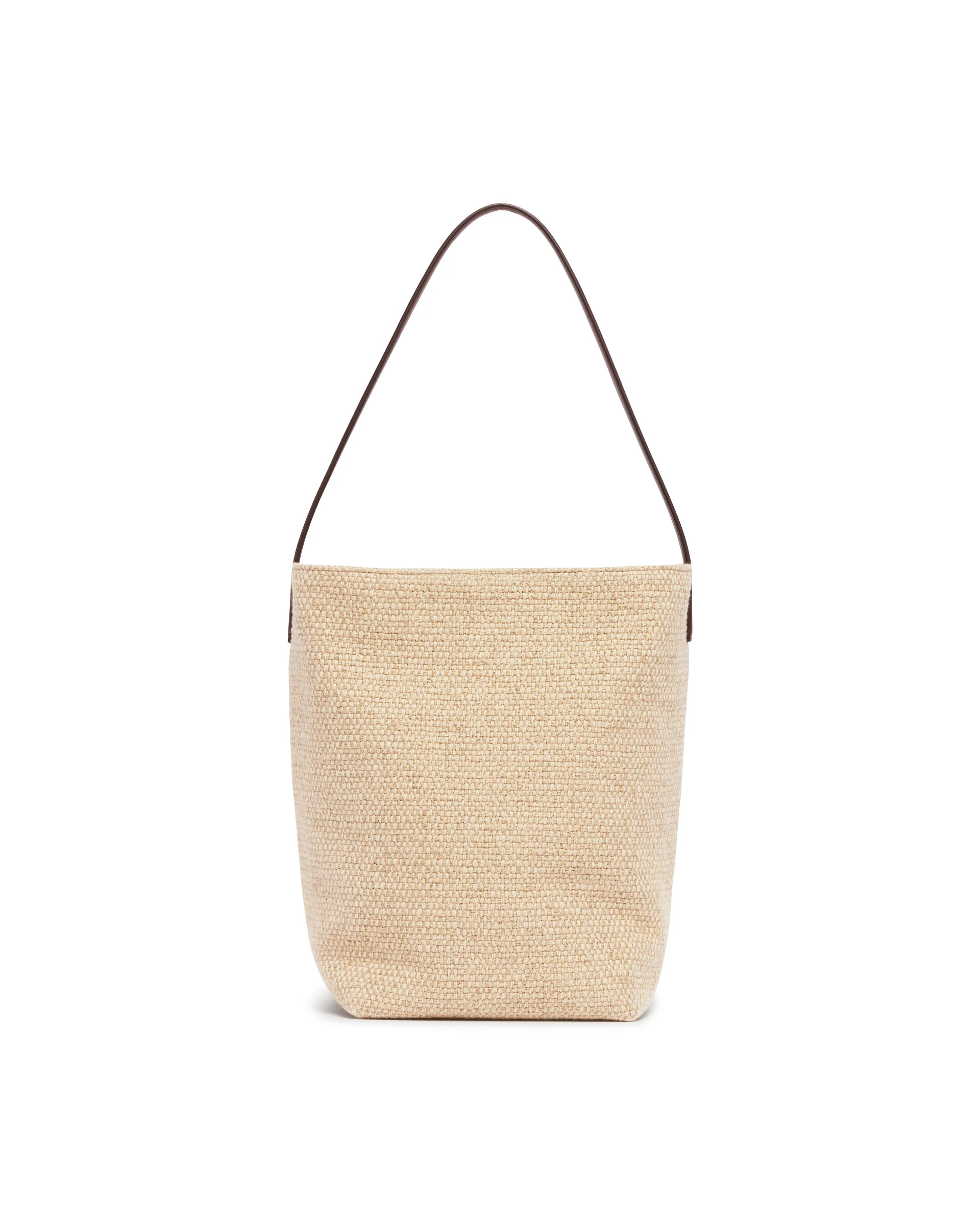Borsa Media N/S Park Tote Beige e Marrone - Image 6