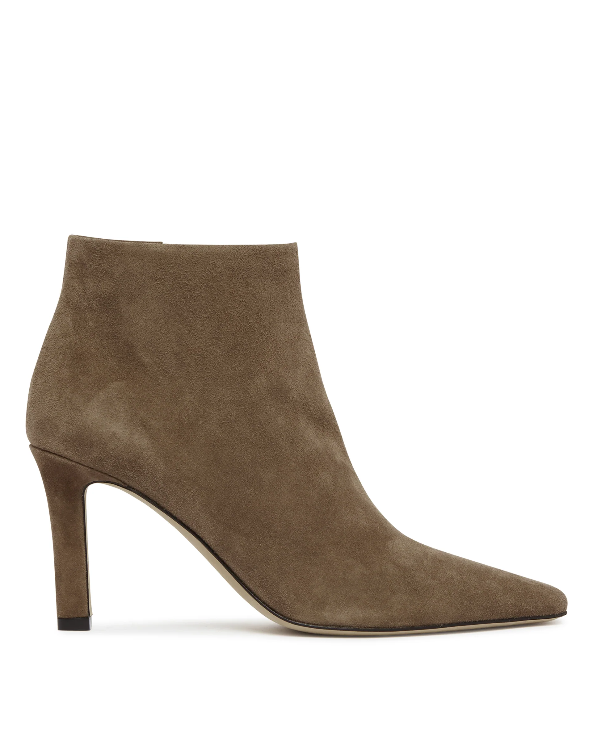 Stivaletti Carla 80 In Pelle Beige
