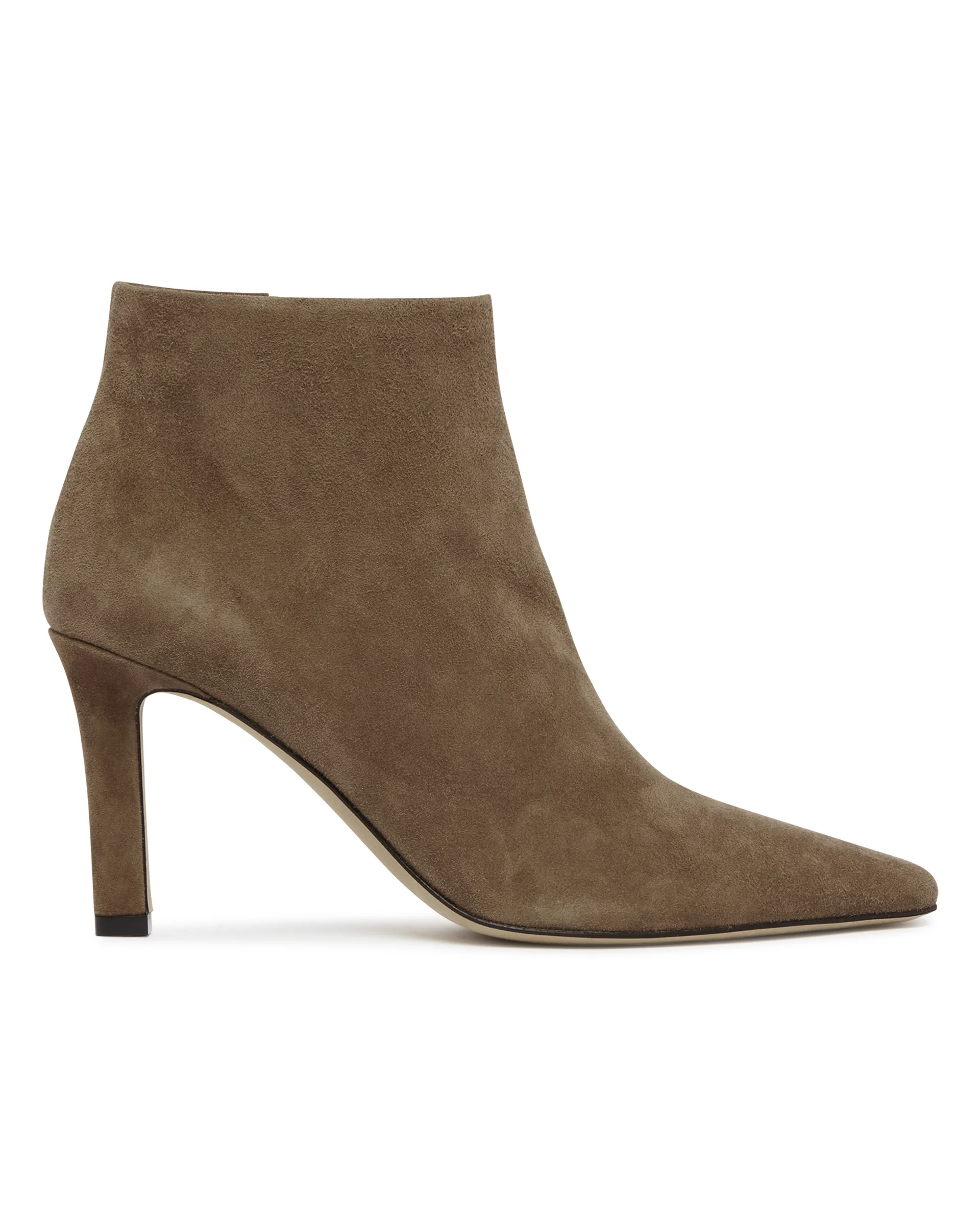 Stivaletti Carla 80 In Pelle Beige - Image 2