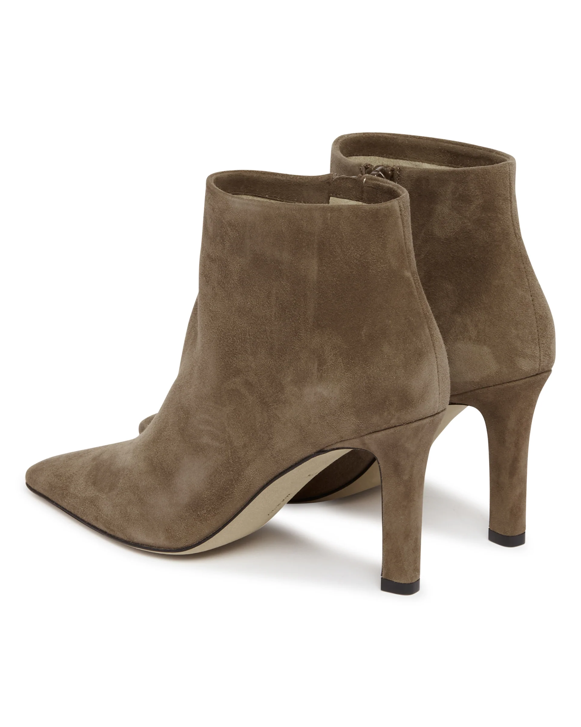 Stivaletti Carla 80 In Pelle Beige - Image 5