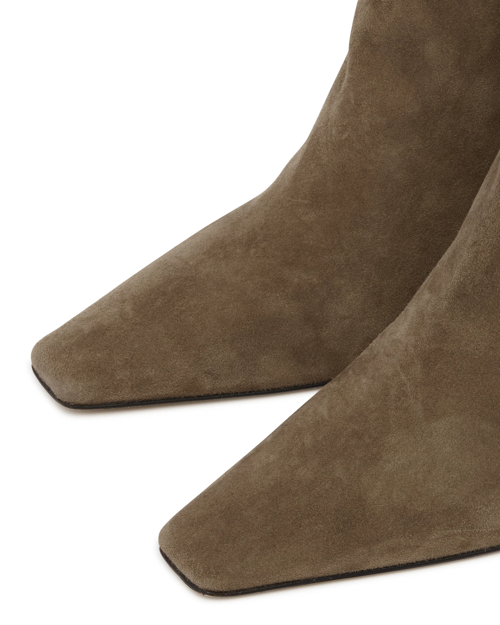 Stivaletti Carla 80 In Pelle Beige - Image 6