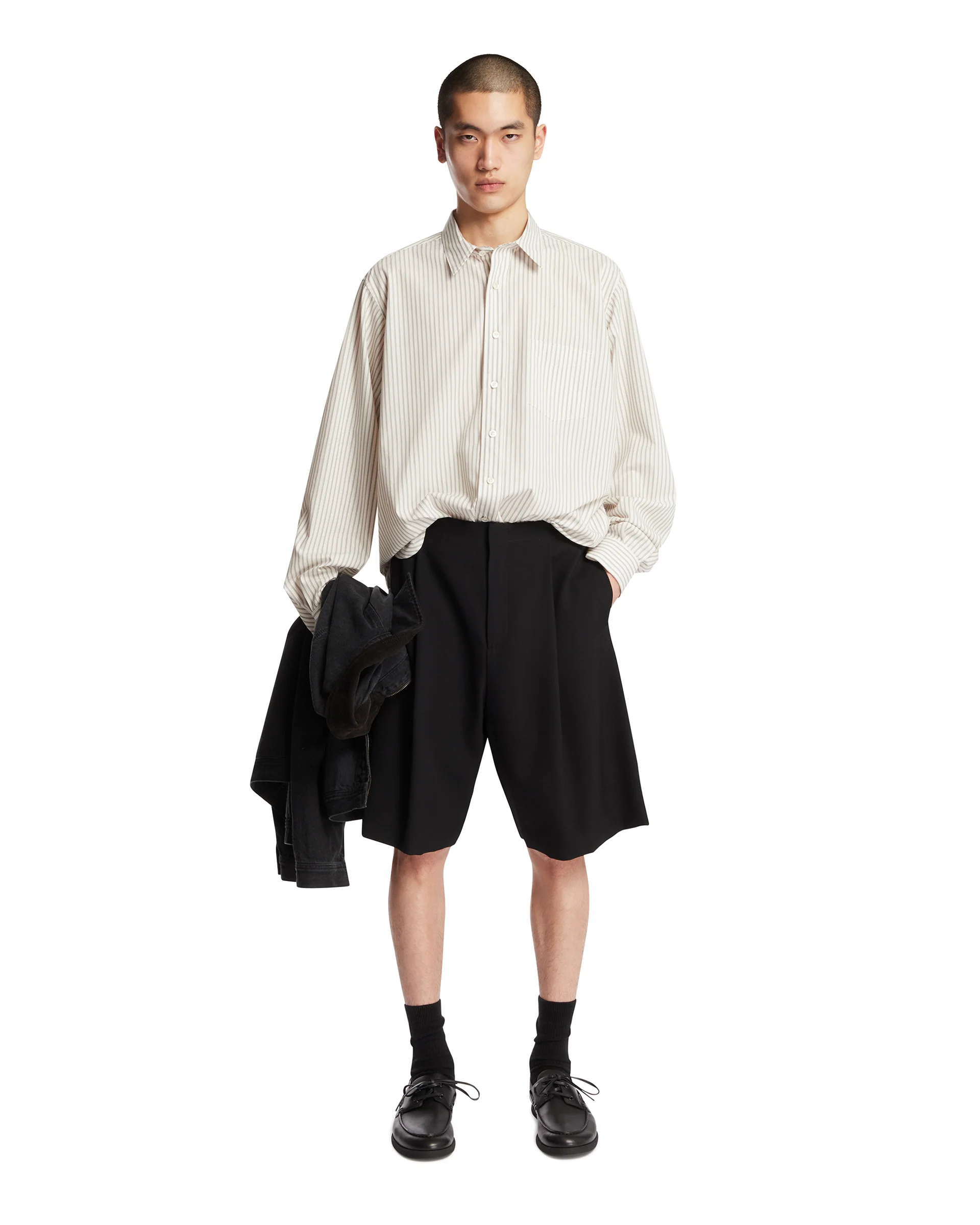 Camicia In Cotone Beige - Image 3