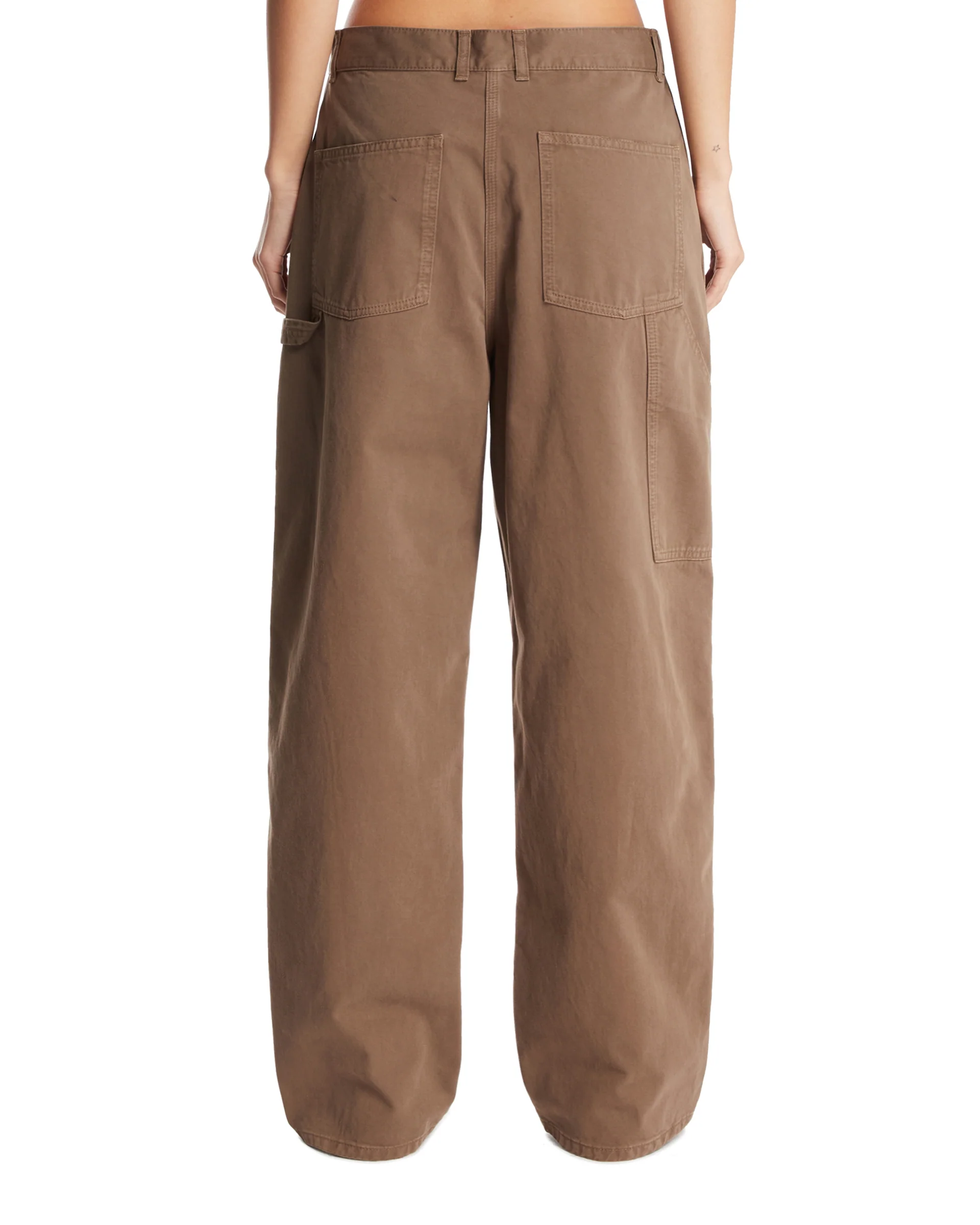 Pantaloni in Cotone Sharka Beige - Image 5