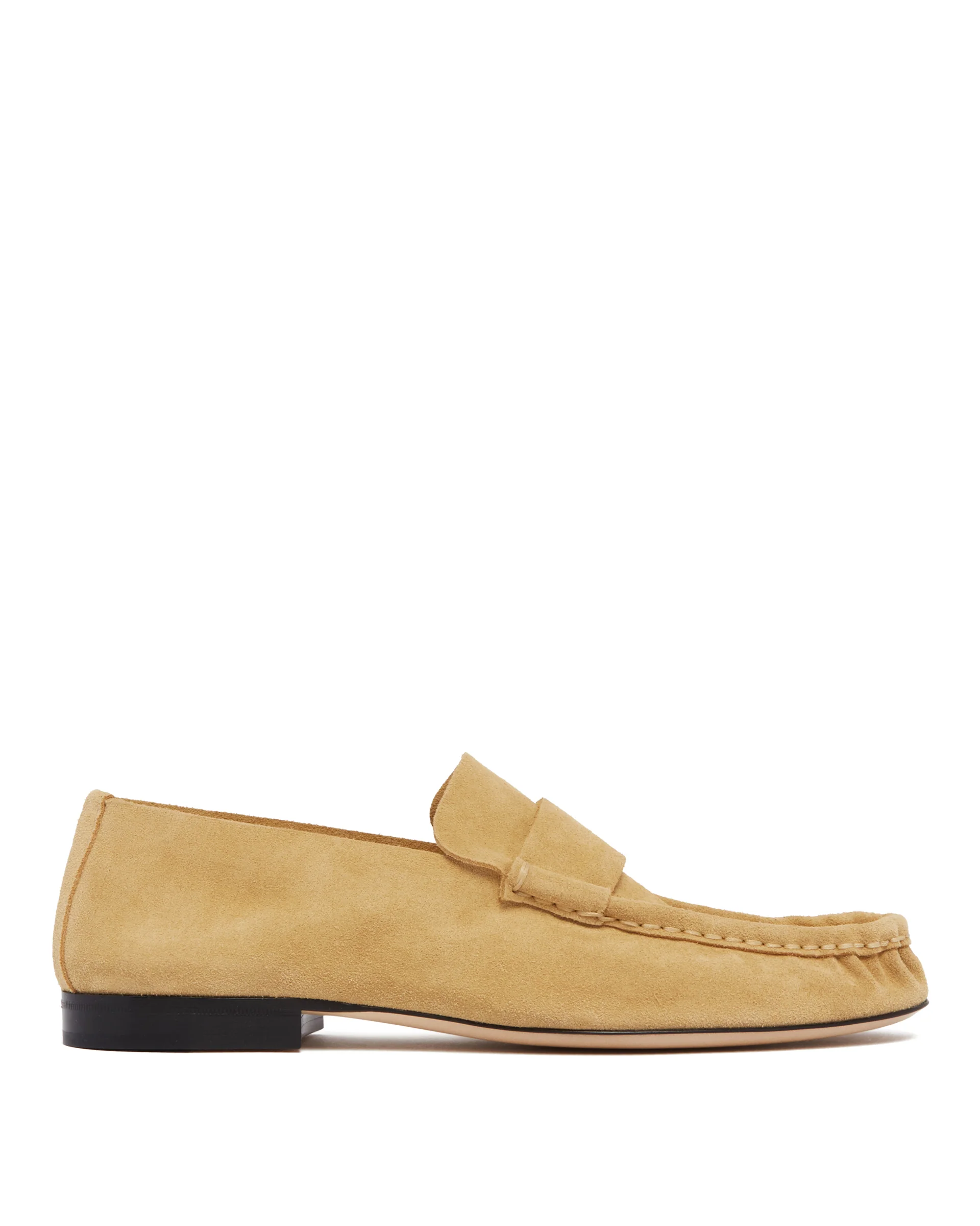 Mocassini Soft in Suede Beige