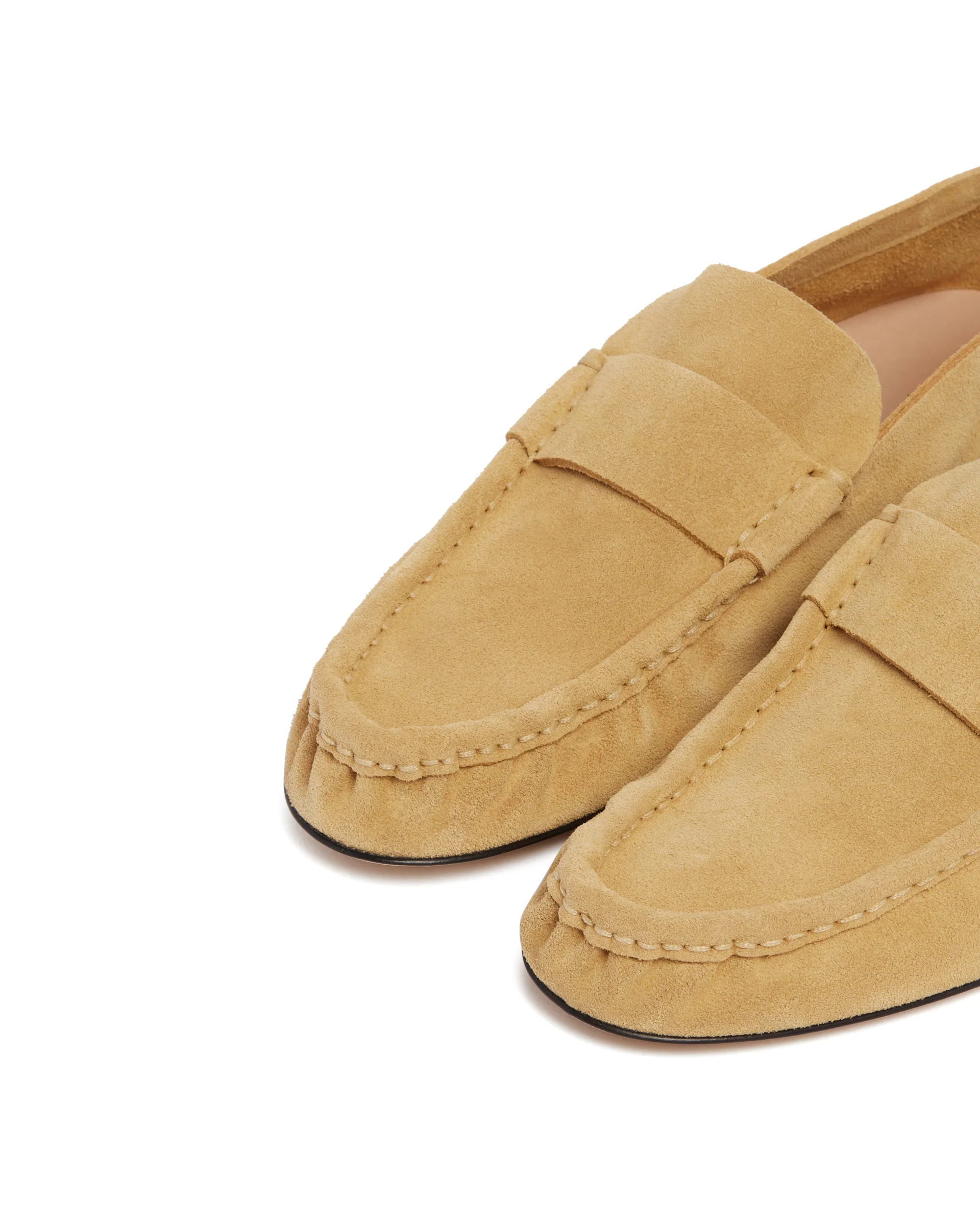 Mocassini Soft in Suede Beige - Image 6