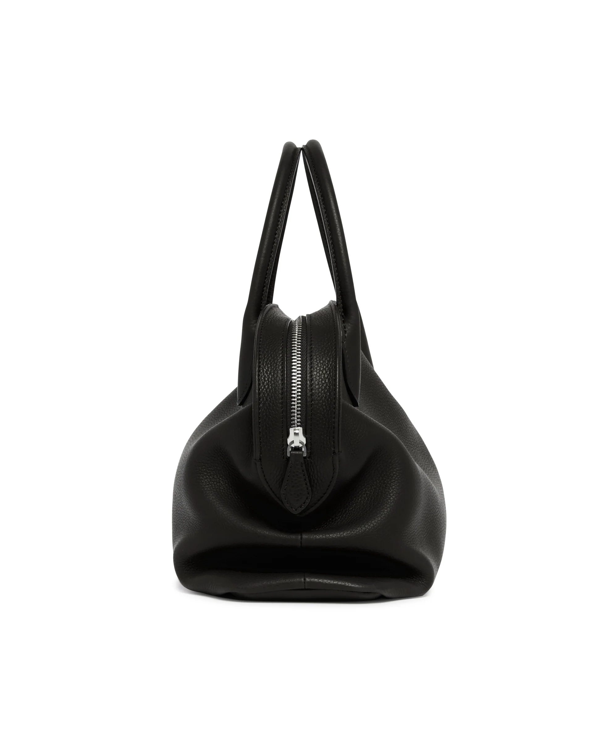 Borsa Agnes 12 In Pelle Nera - Image 6