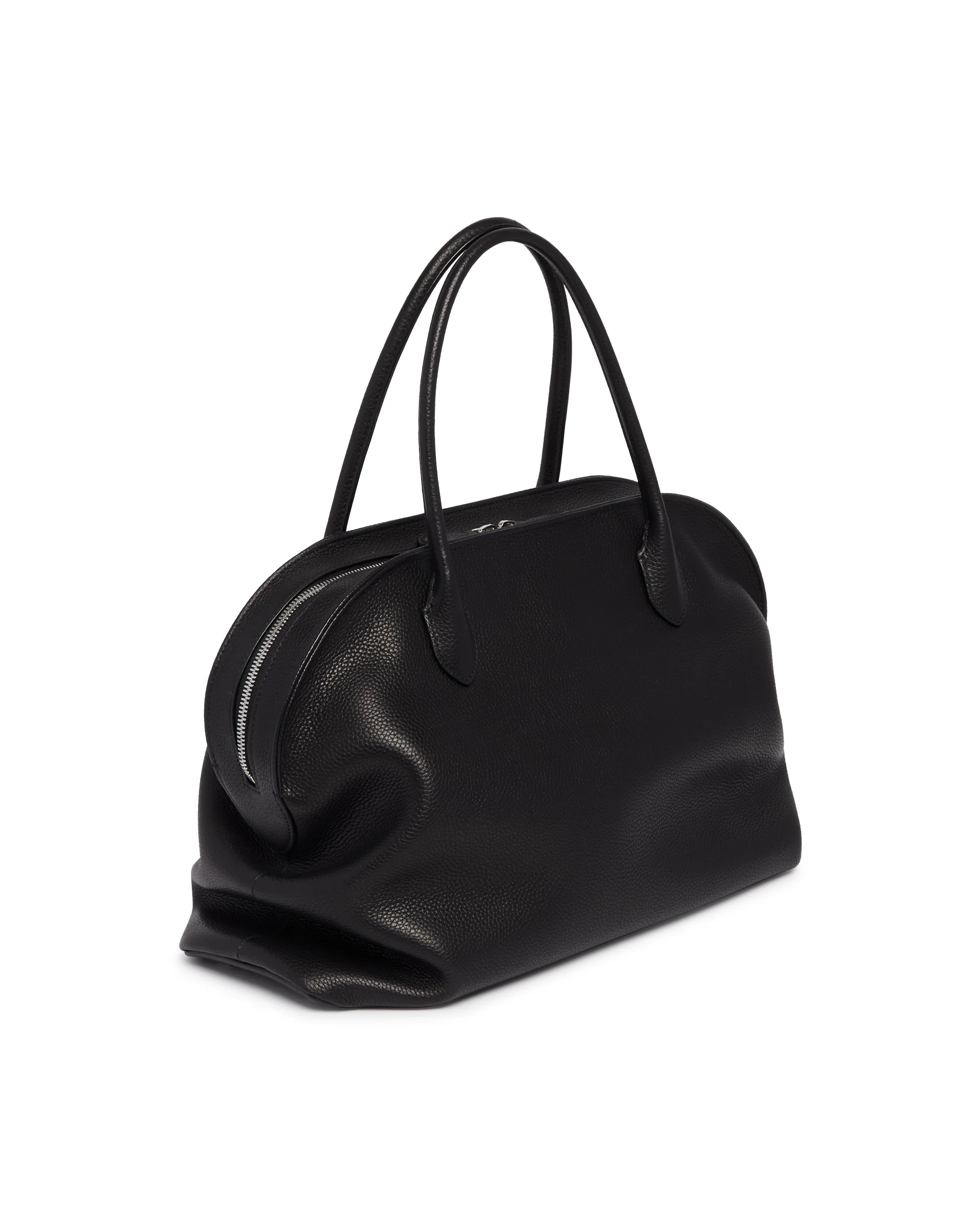 Borsa Agnes 12 In Pelle Nera - Image 3