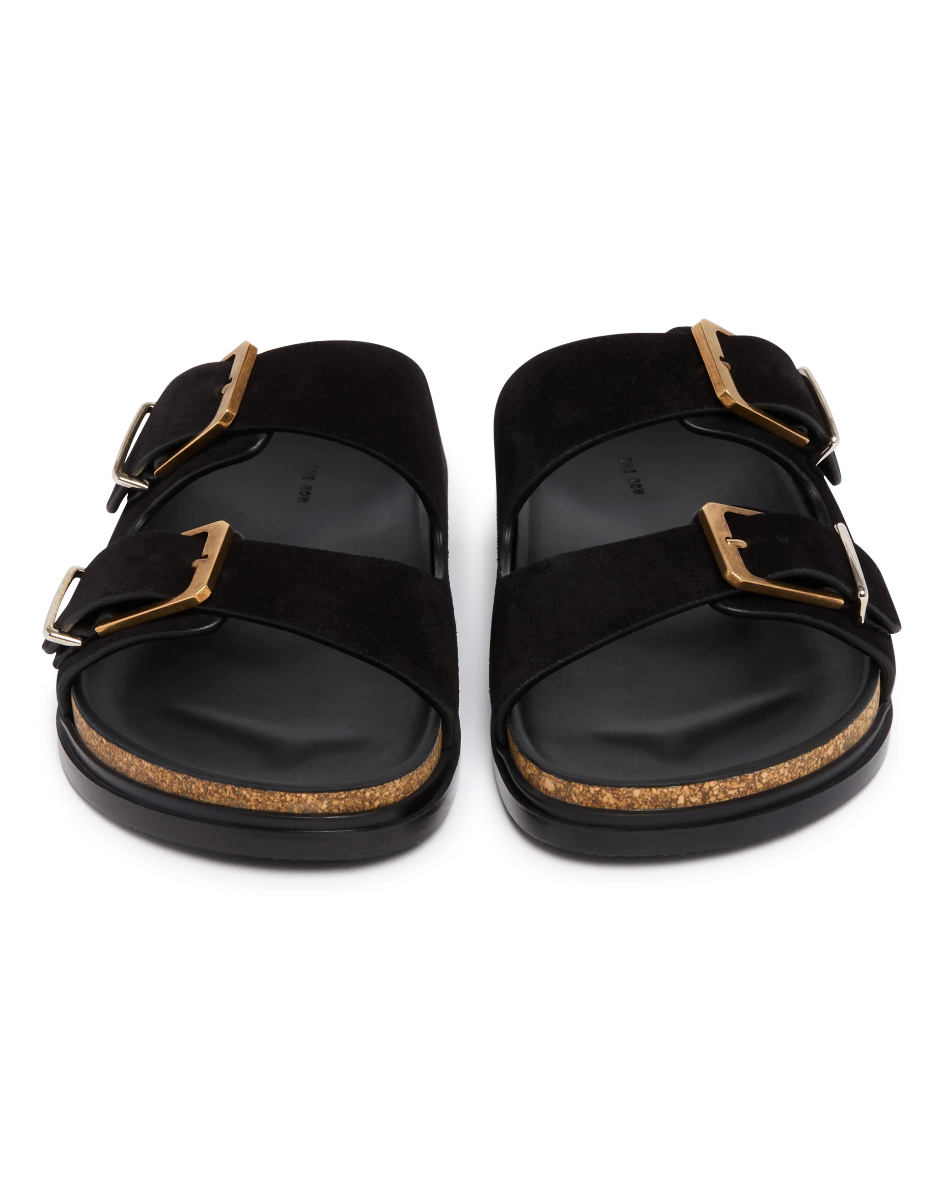 Sandali Buckle Slide Neri - Image 4