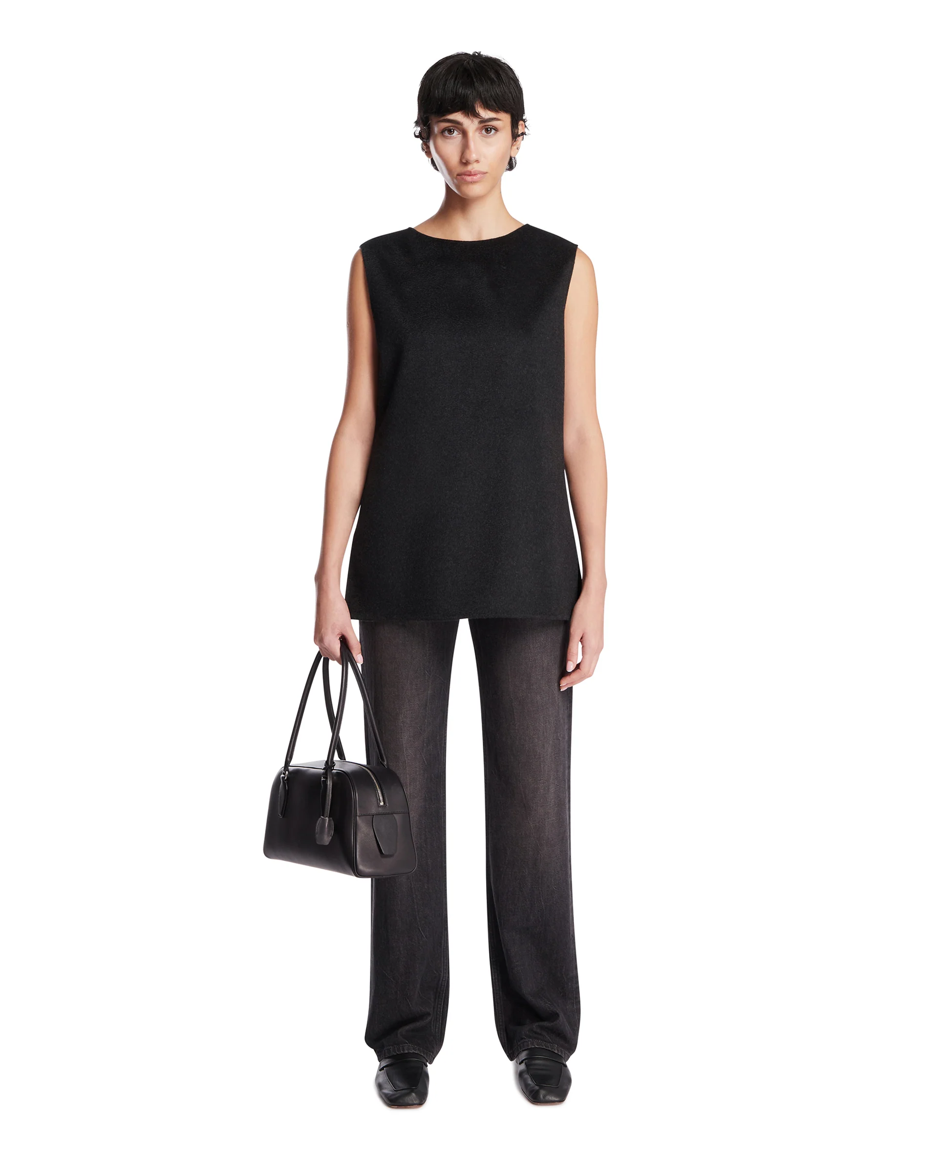 Jeans Carlyl in Cotone Neri - Image 3