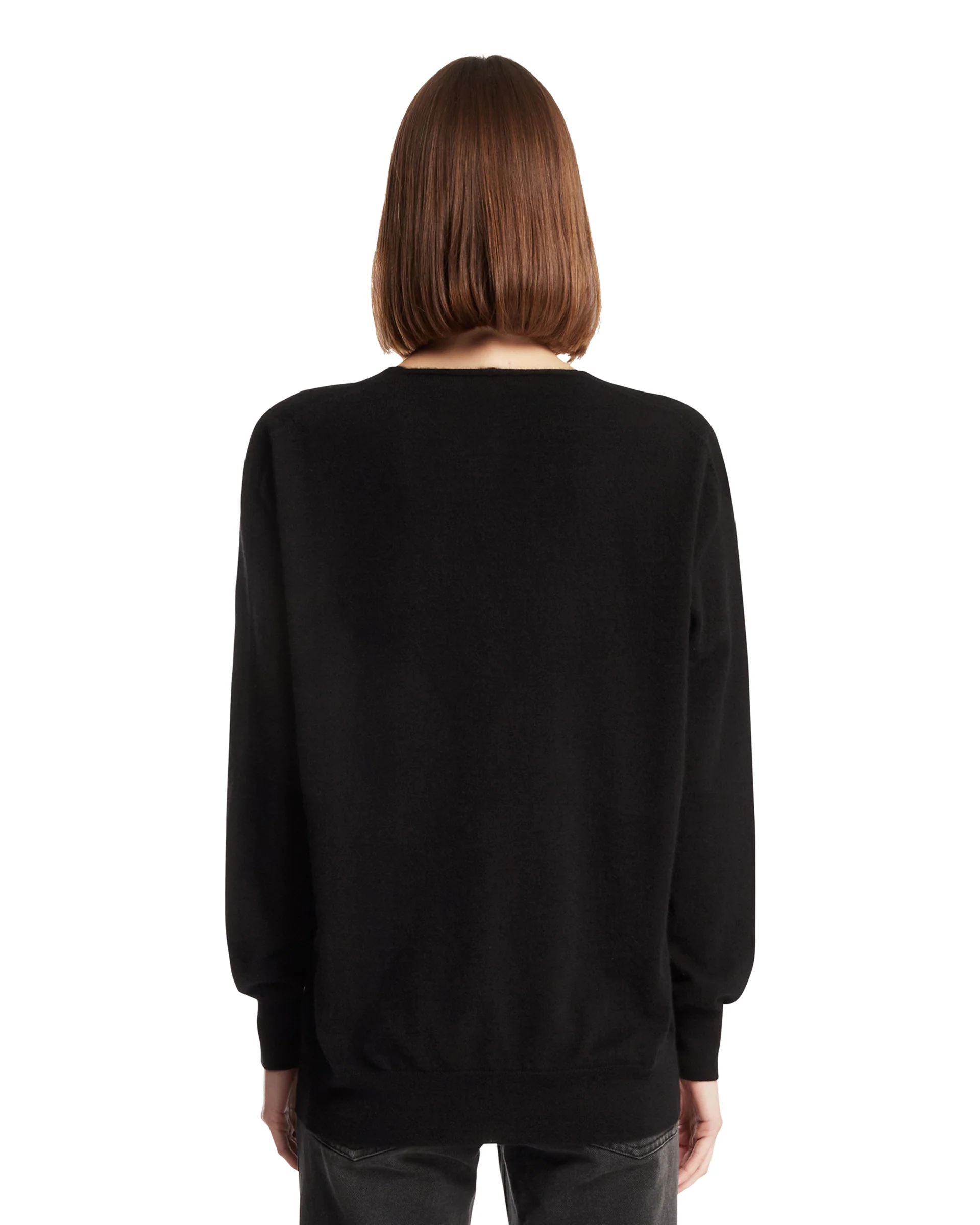 Maglione In Cashmere Nero - Image 5