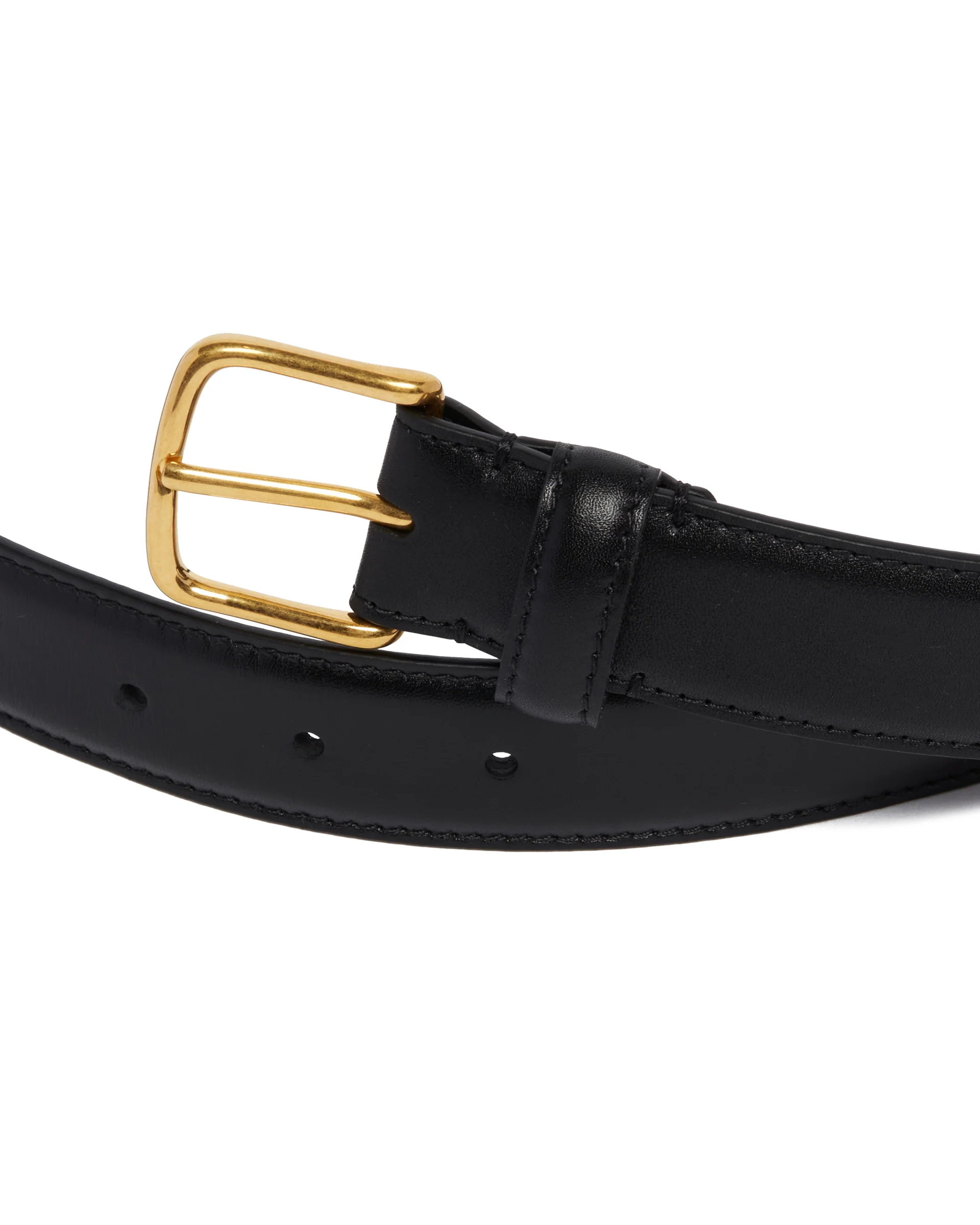 Cintura in Pelle Classic Nera - Image 3