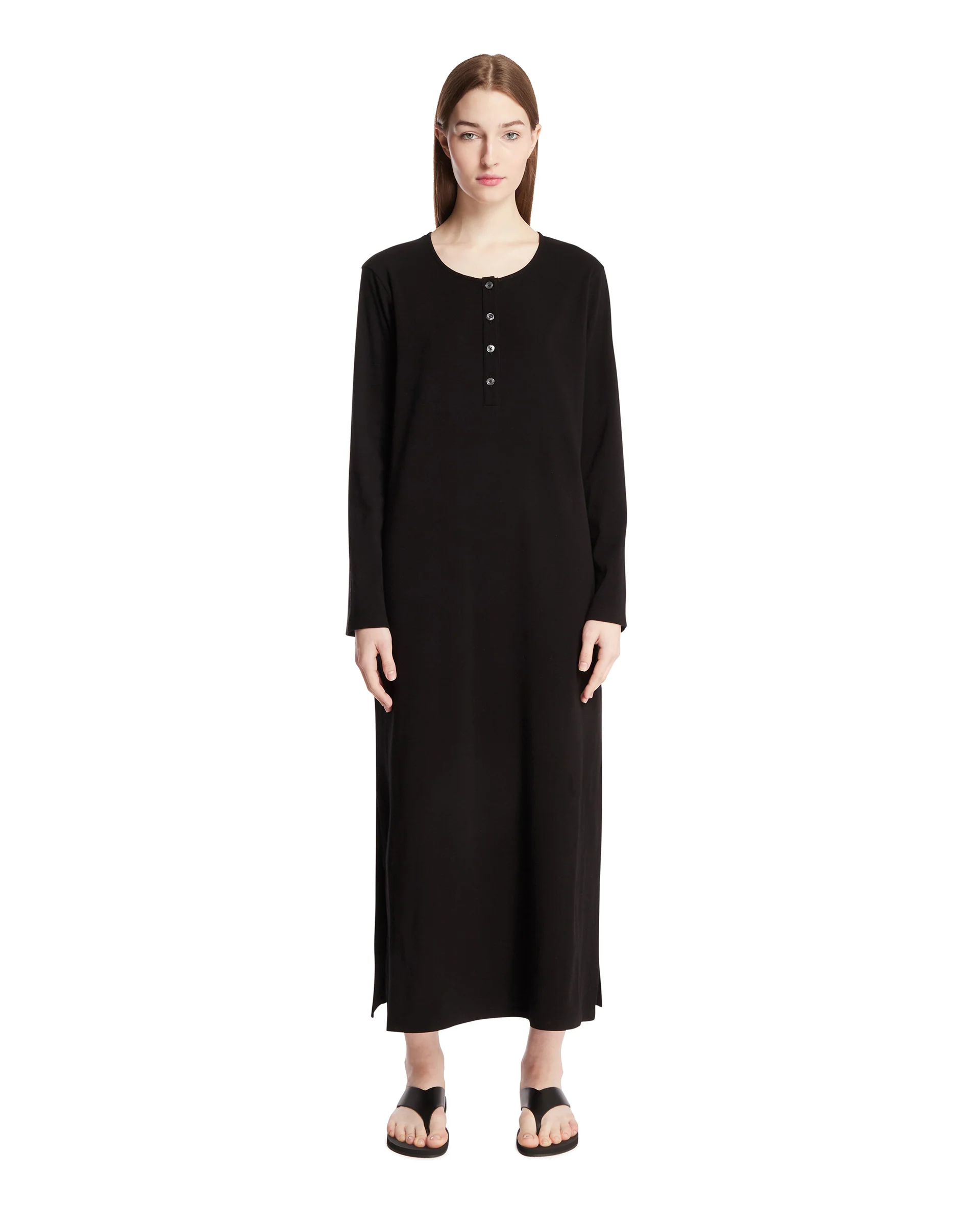 Abito In Cotone Nero