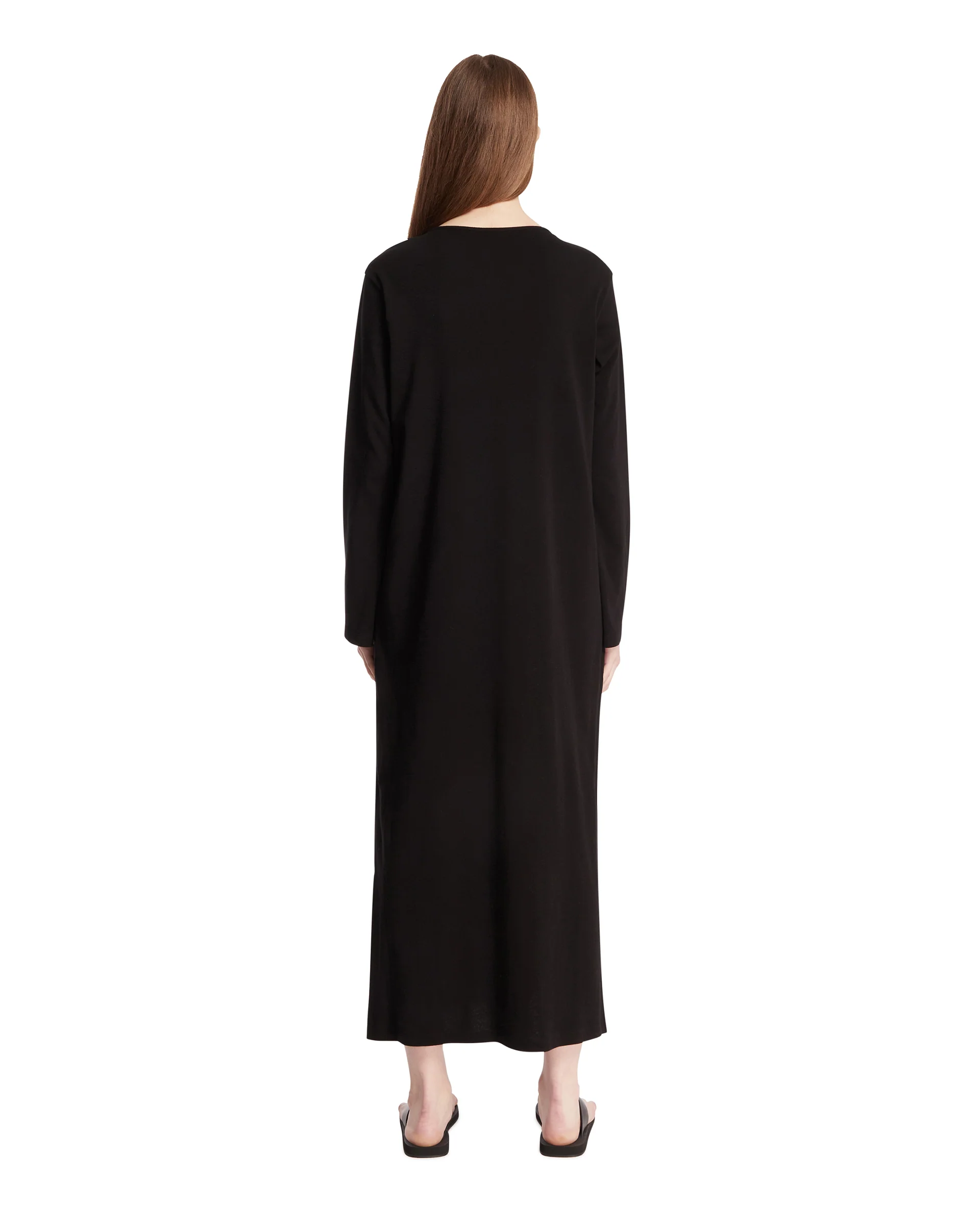 Abito In Cotone Nero - Image 5