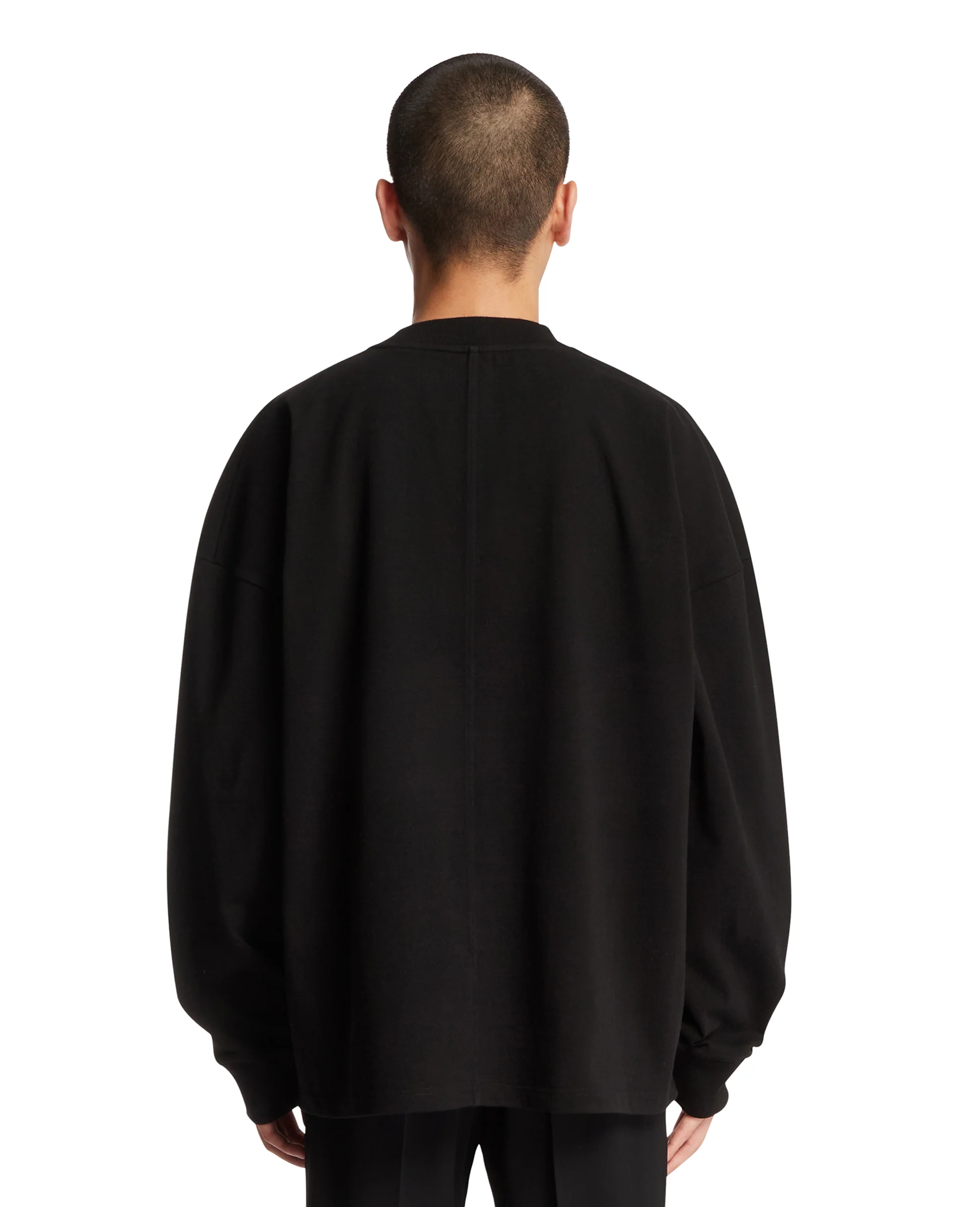 T-Shirt In Cotone Nera - Image 5