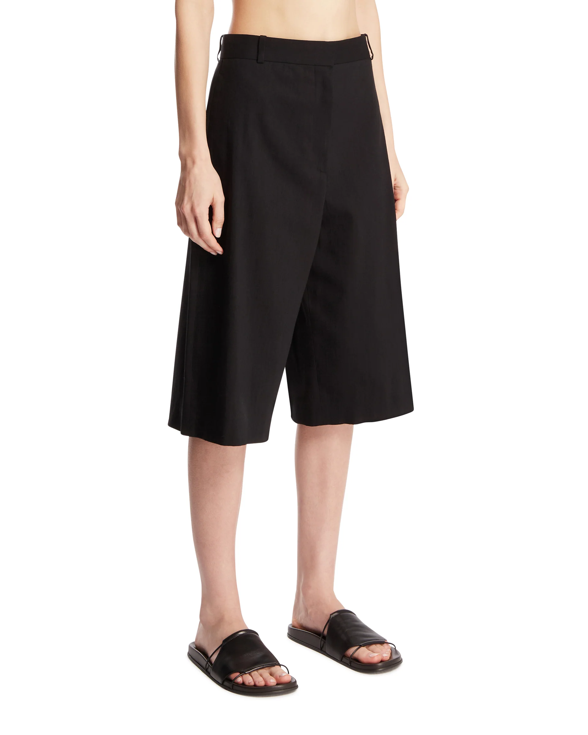 Pantaloni Cropped Neri - Image 2