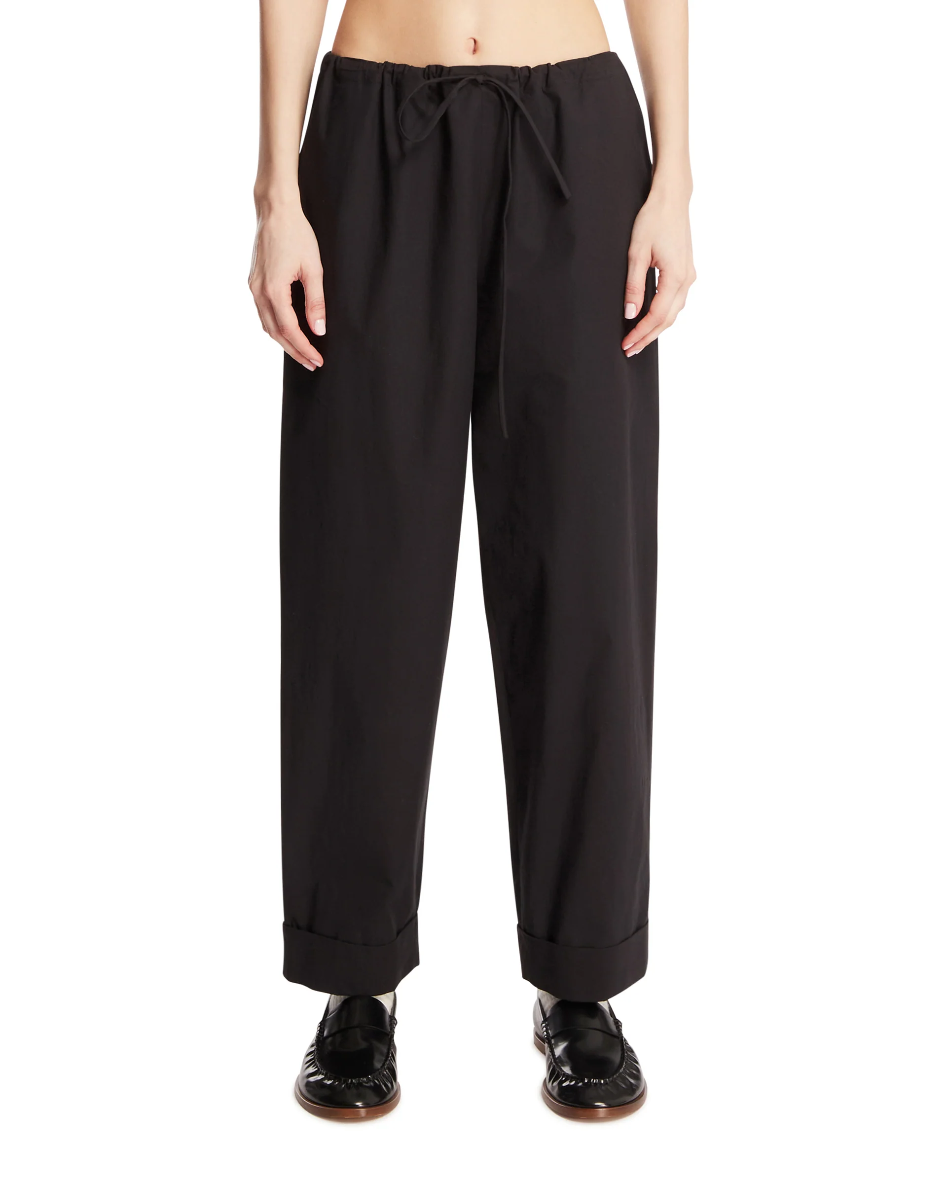 Pantaloni Delano In Cotone Neri