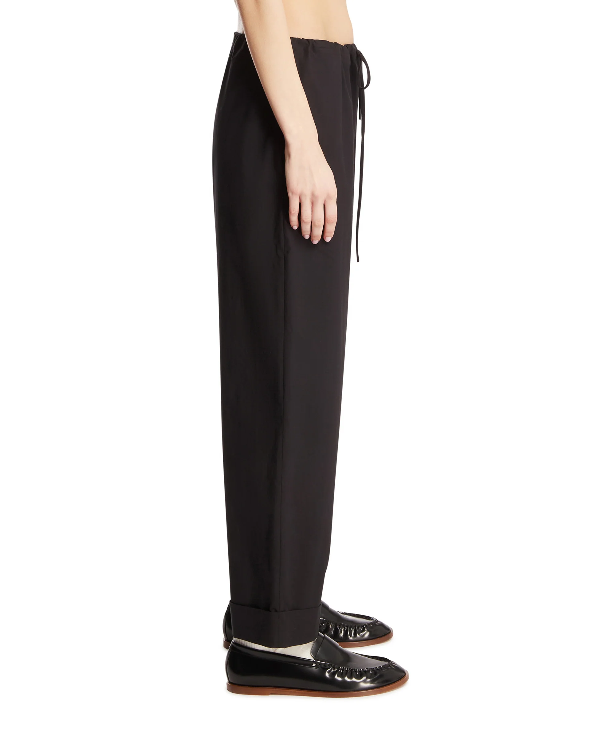 Pantaloni Delano In Cotone Neri - Image 4