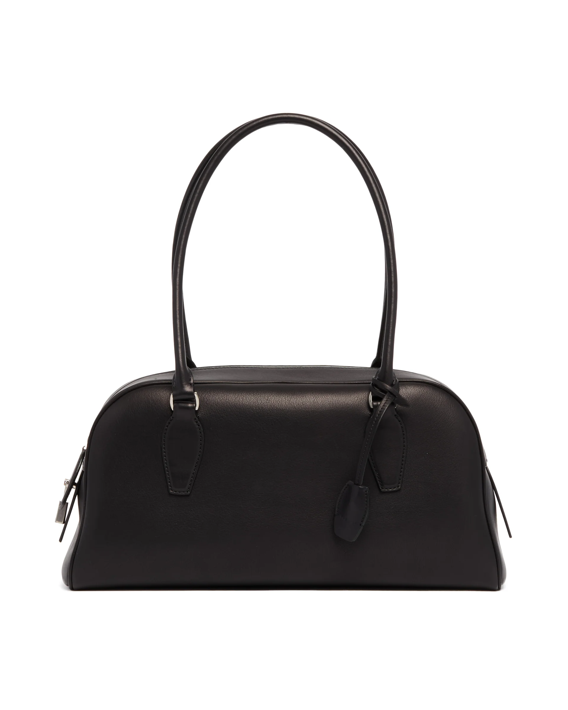 Borsa E/W India In Pelle Nera - Image 2