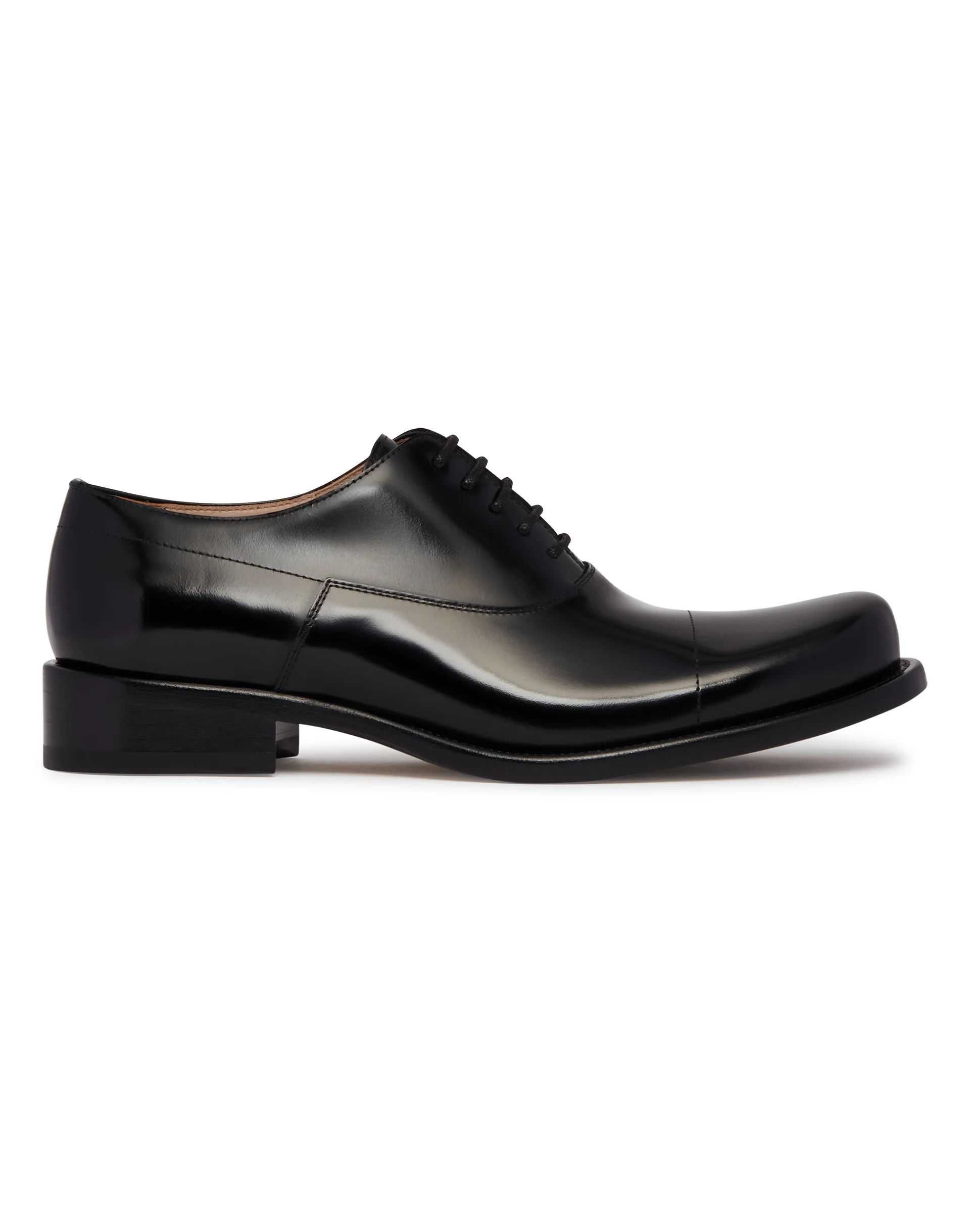 Scarpe Stringate In Pelle Nere - Image 2