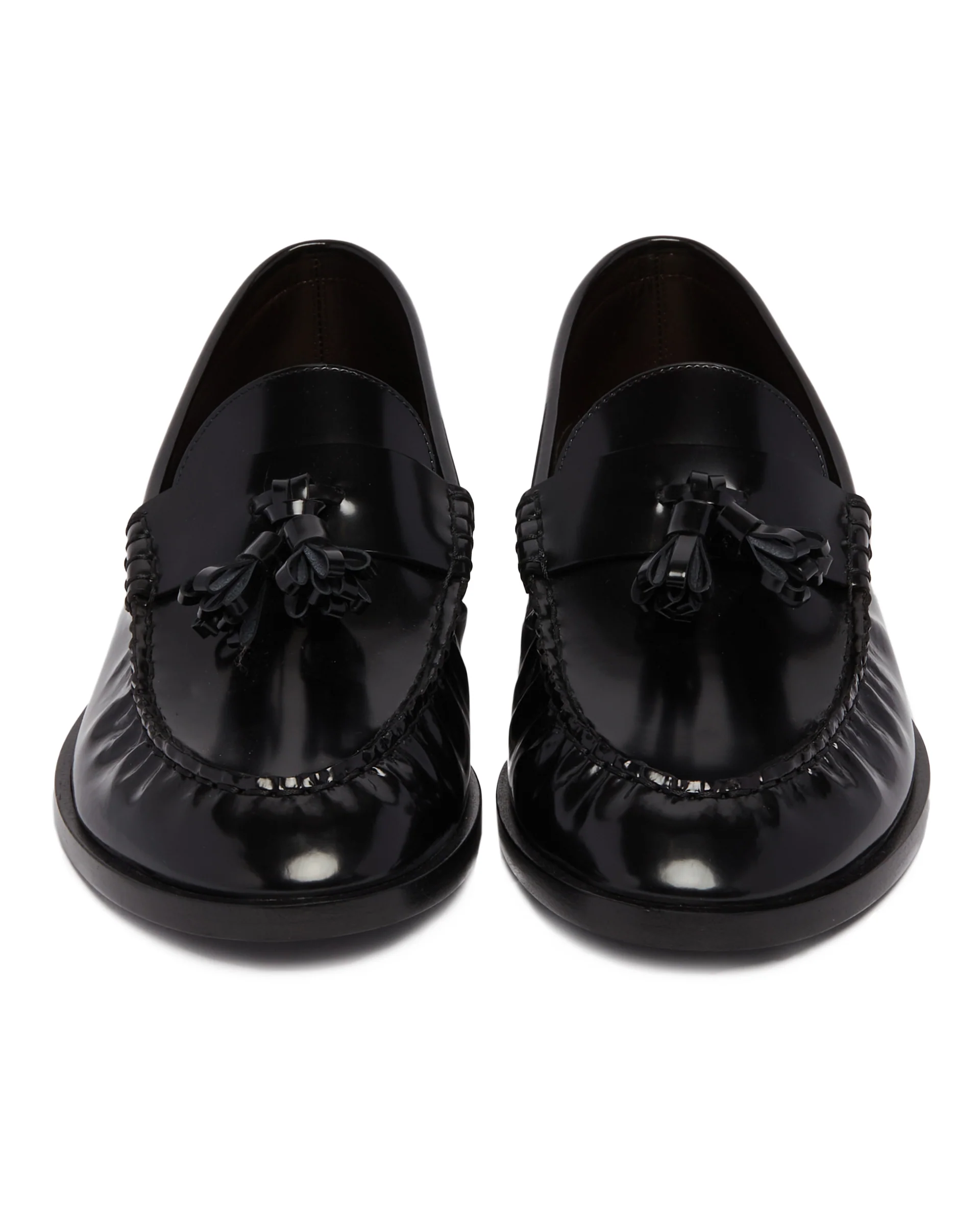 Mocassini Mens In Pelle Neri - Image 4