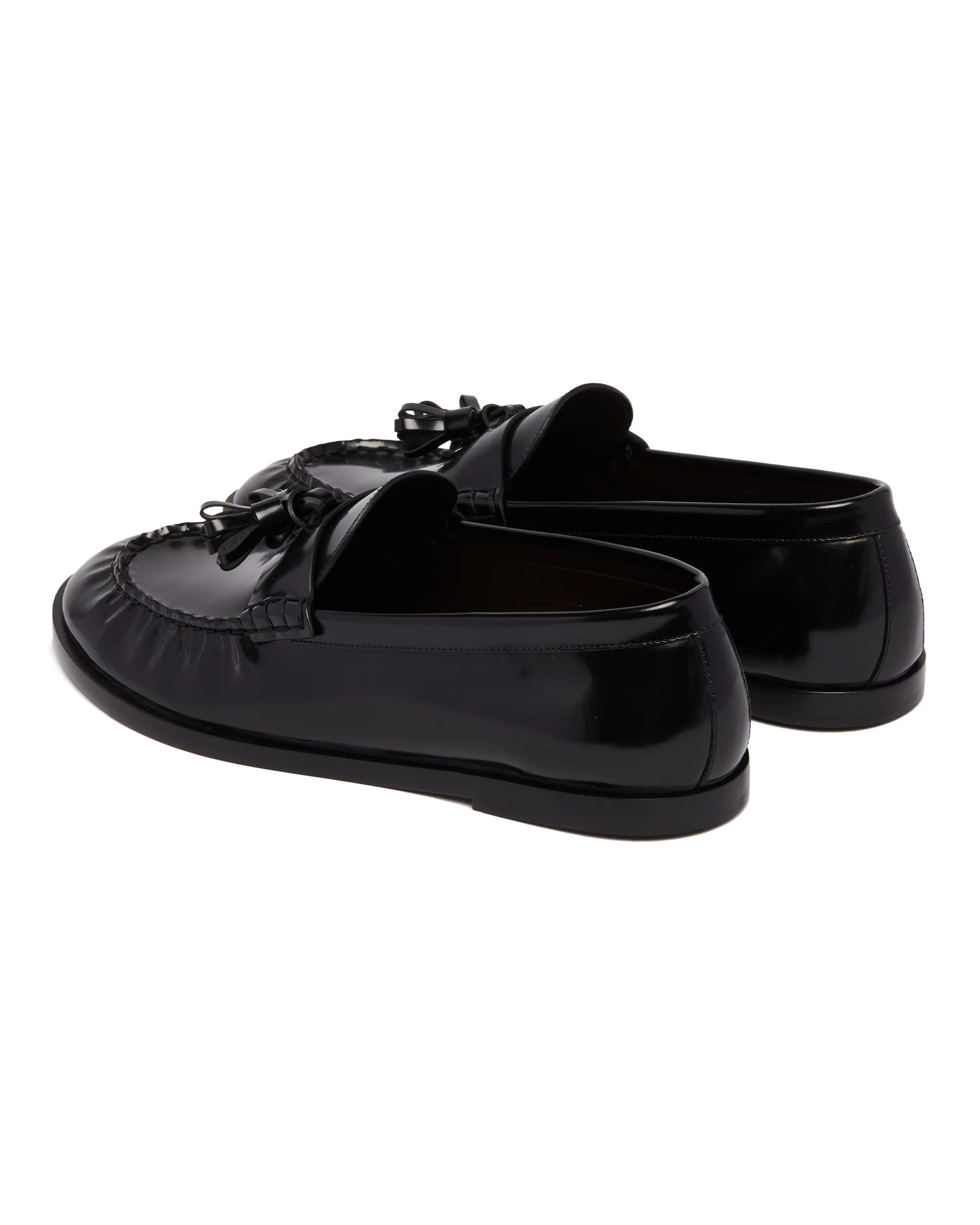 Mocassini Mens In Pelle Neri - Image 5
