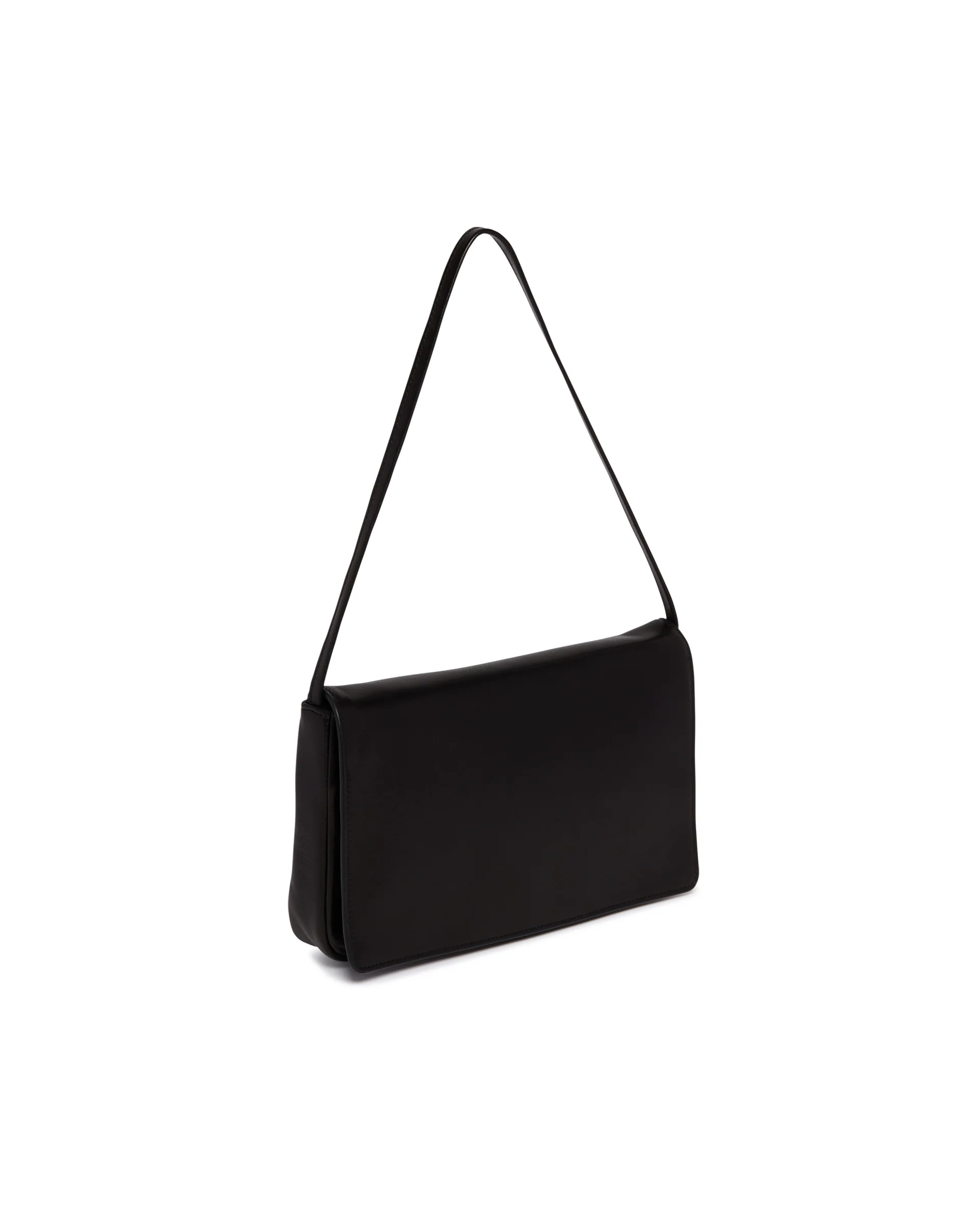 Borsa A Spalla In Pelle Nera - Image 5