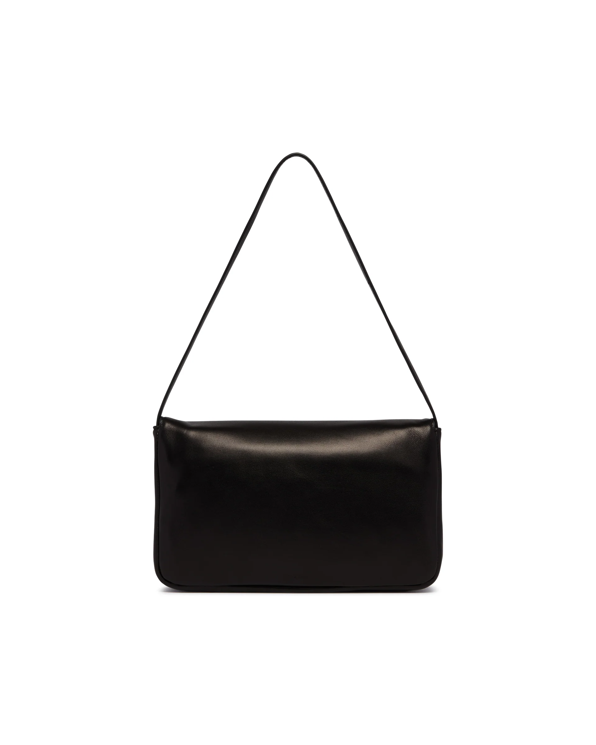 Borsa A Spalla In Pelle Nera - Image 6