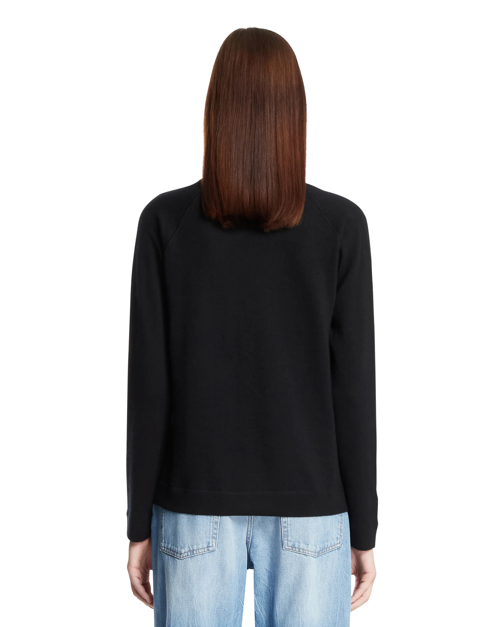 Cardigan in Cashmere Liberty Nero - Image 5